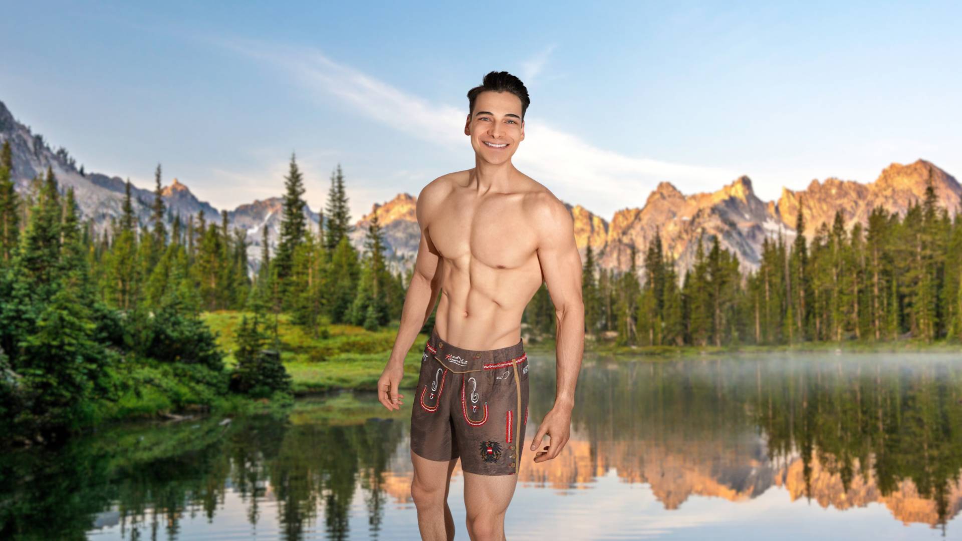 TRACHTIGER BADESPASS