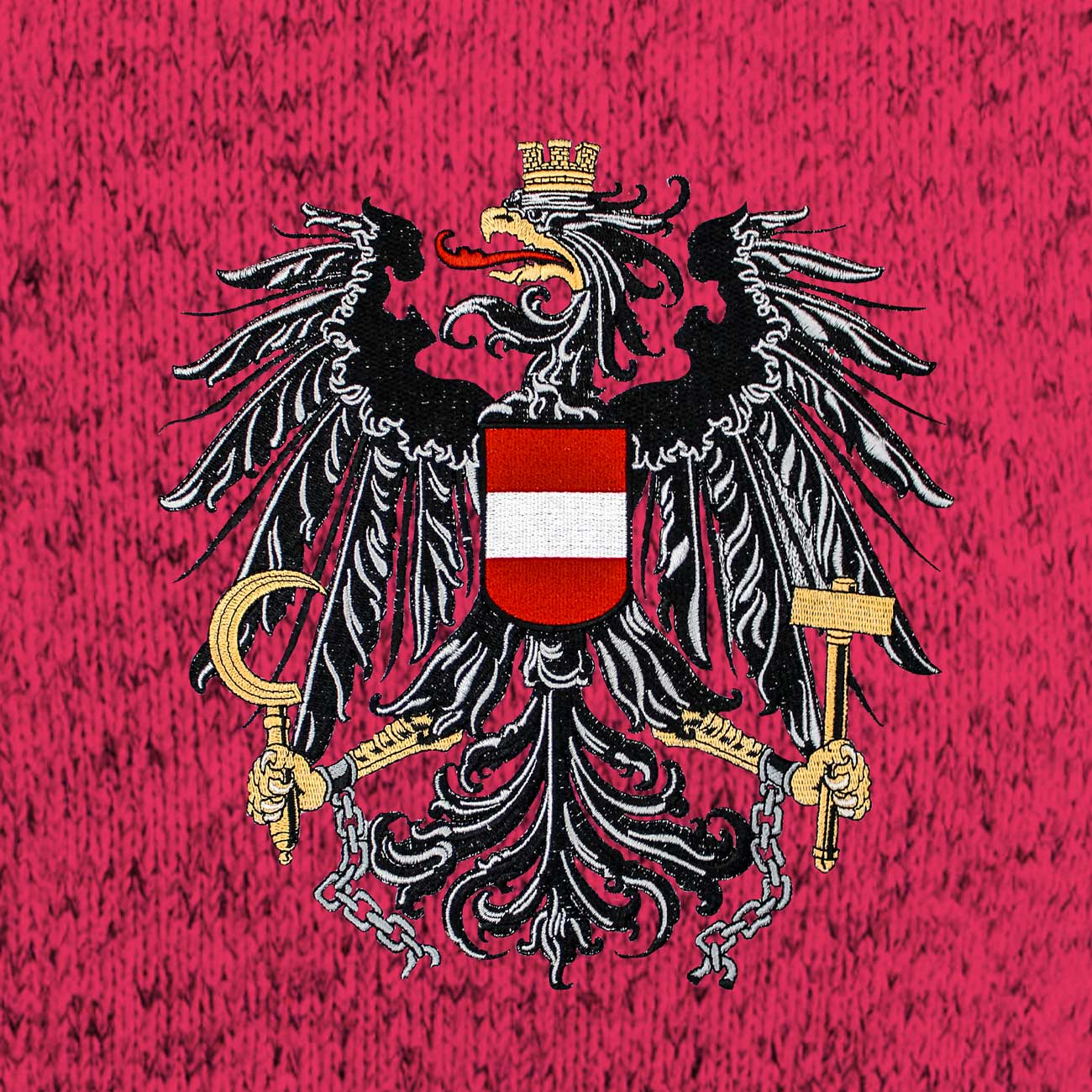 Österreich Kultjacke mit Kapuze - Das Original