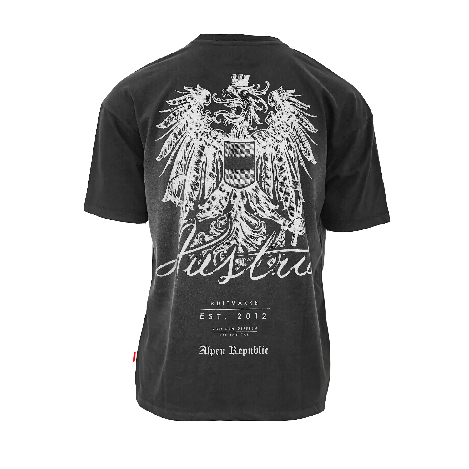Österreich Oversize T-Shirt - Schwarz