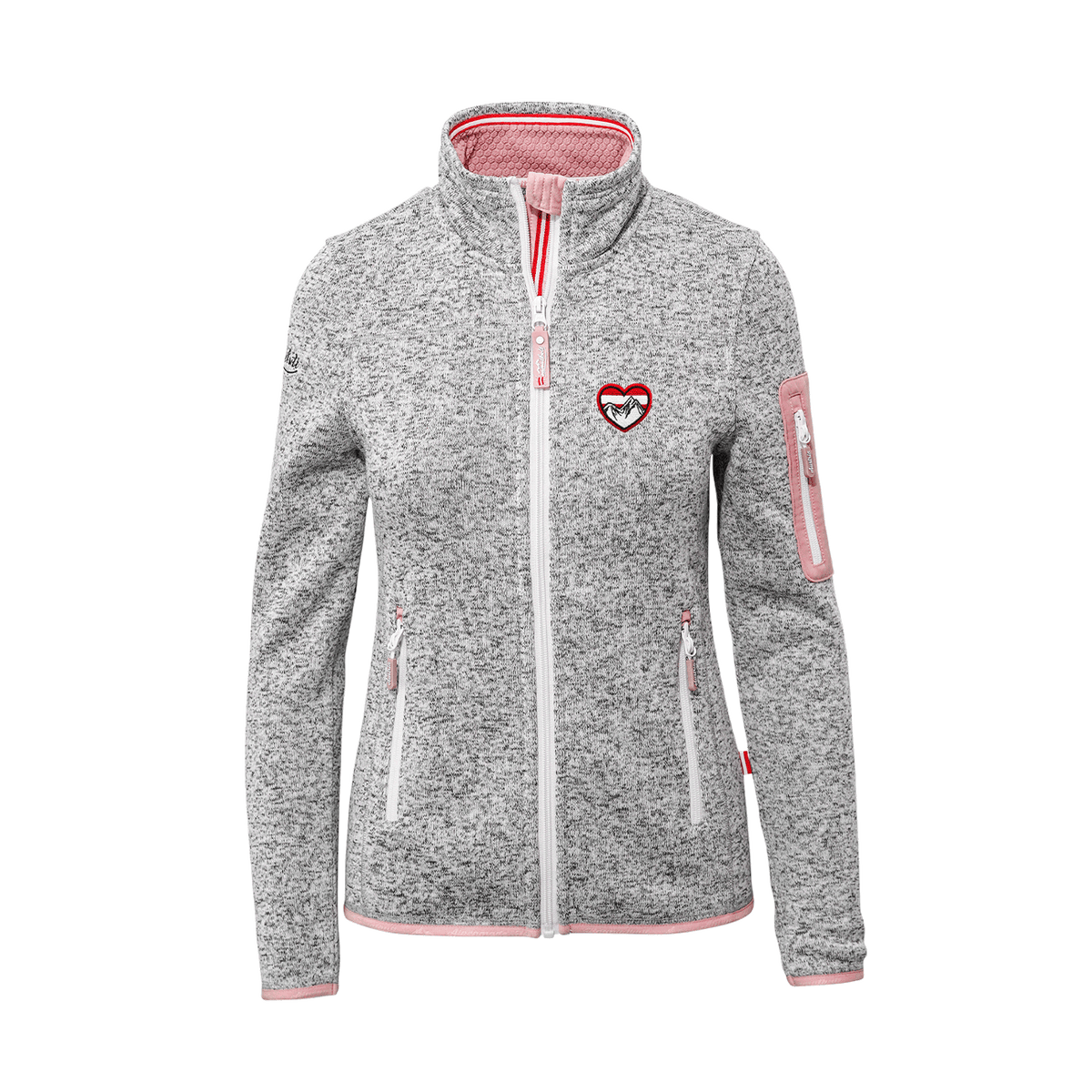 Alpen Trachtenjacke Damen rosa