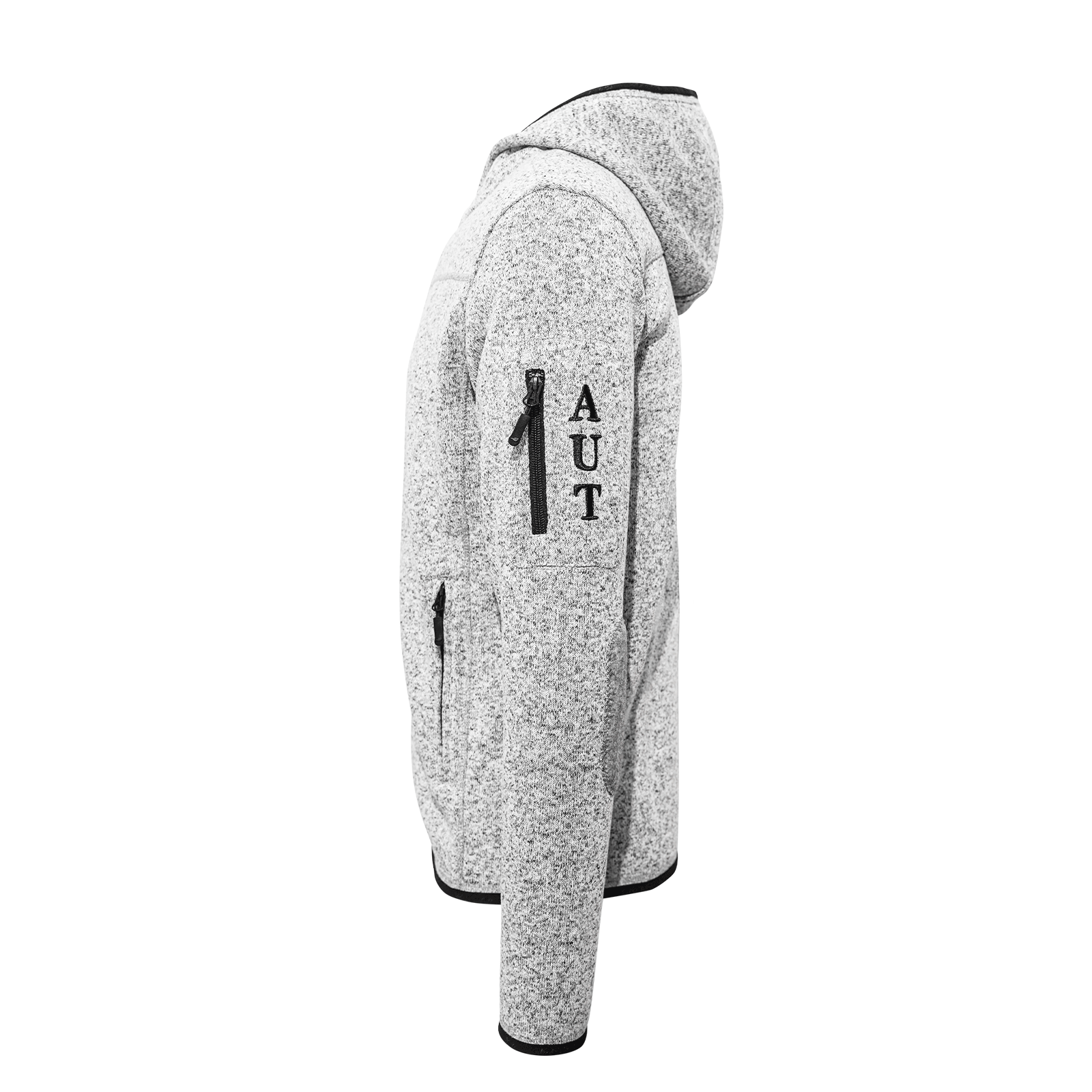 Alpenmode Kultjacke Österreich Adler - Hellgrau