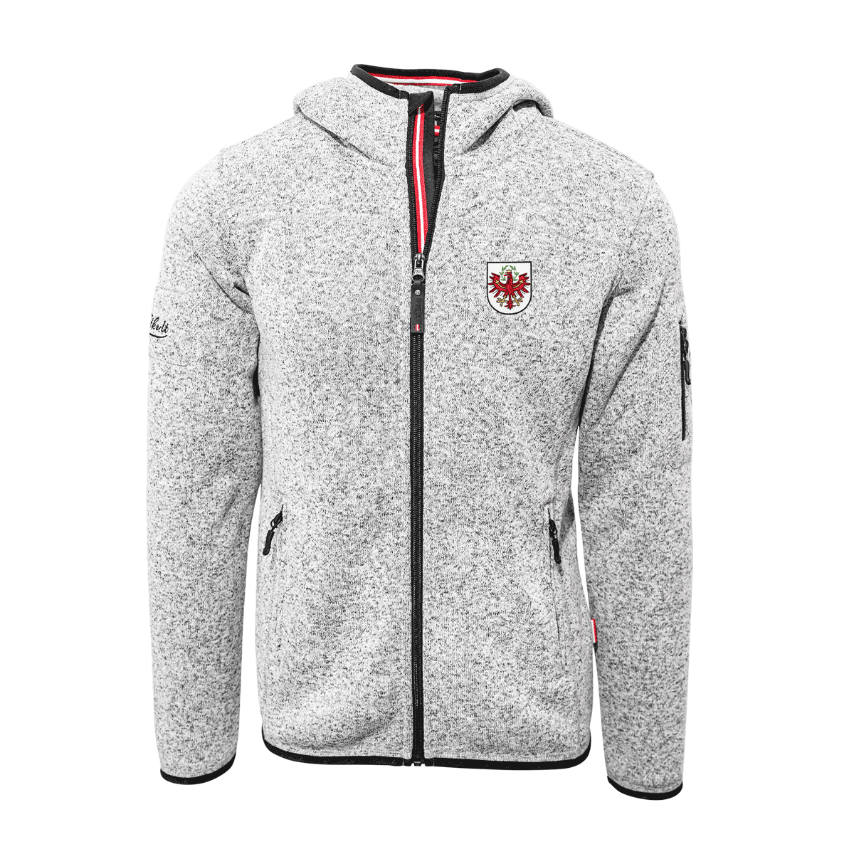 Alpenmode Kultjacke Tirol Wappen