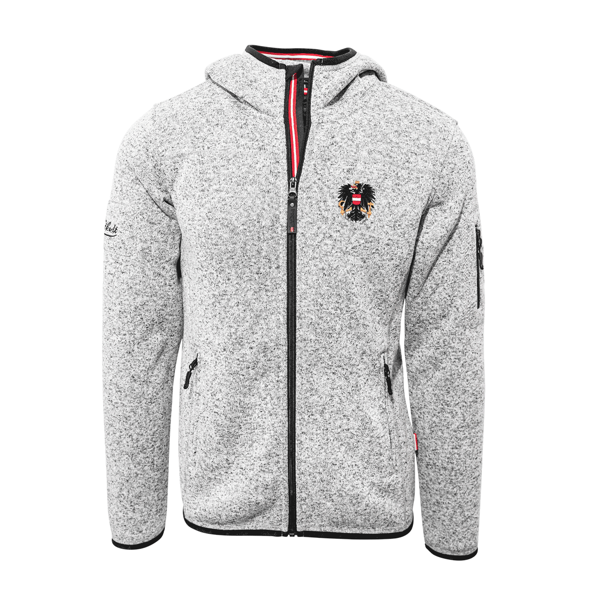 Alpenmode Strickfleece Jacke Österreich