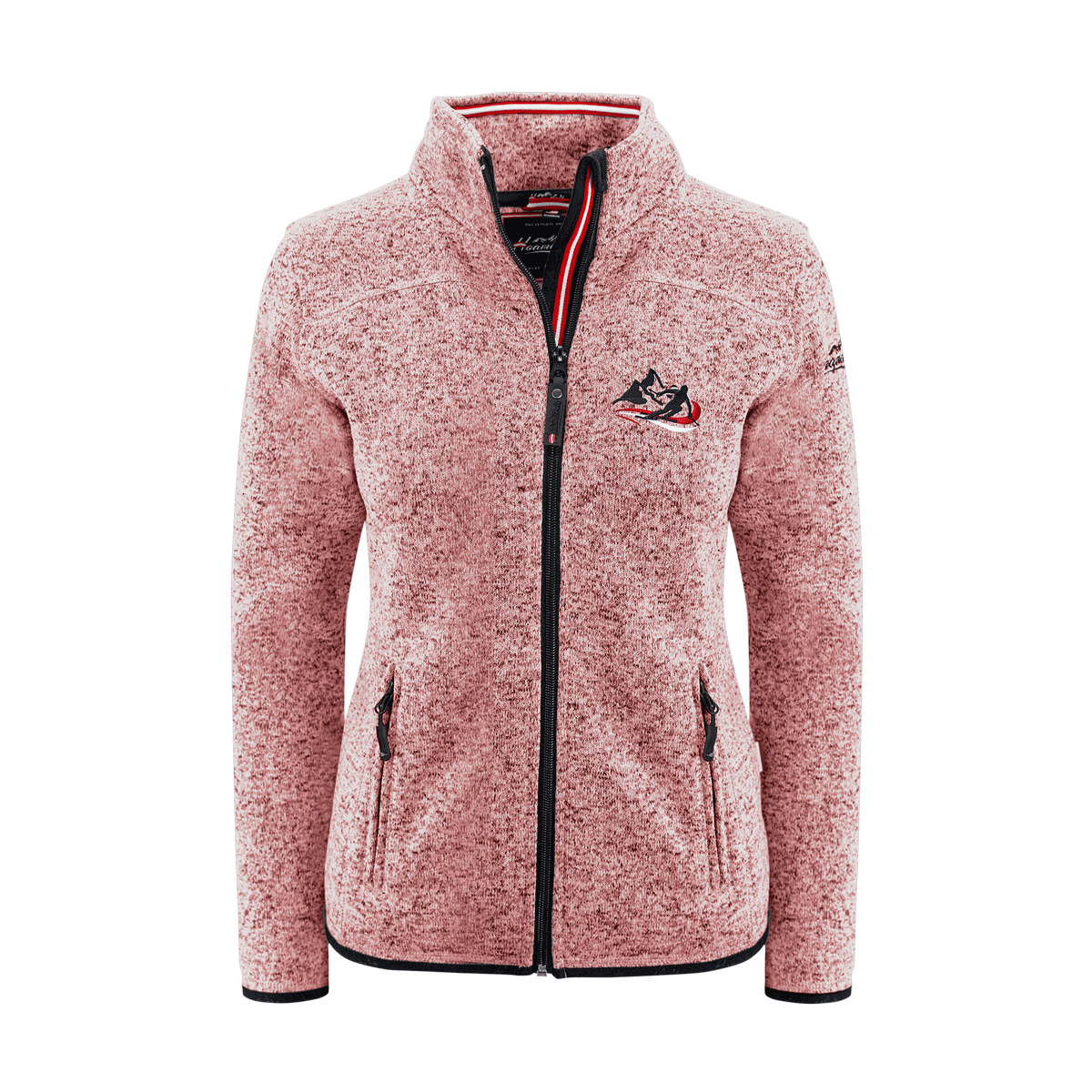 Kultjacke ohne Kapuze - Berg/Skifahrer