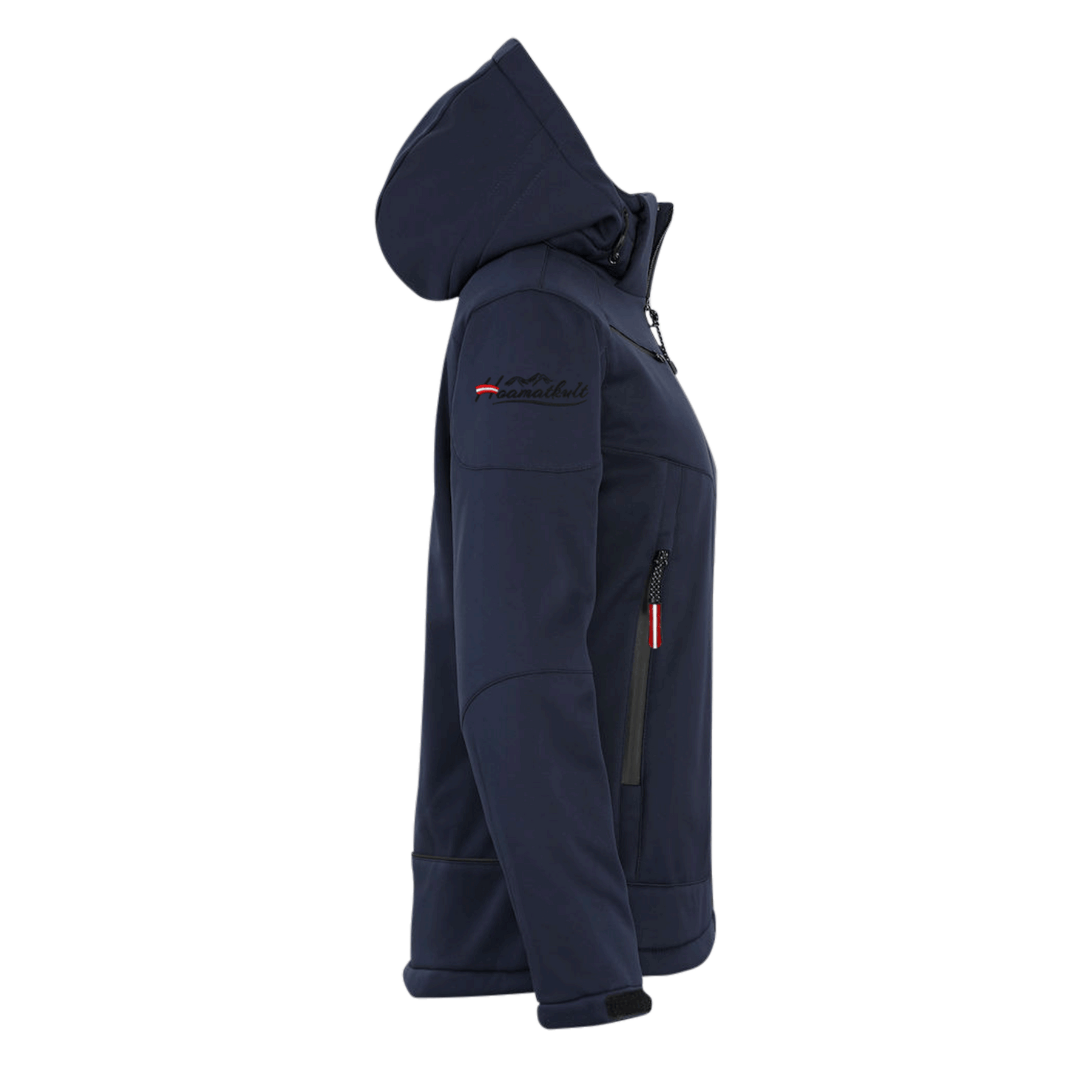 Austria Damen Skijacke navy seitlich web