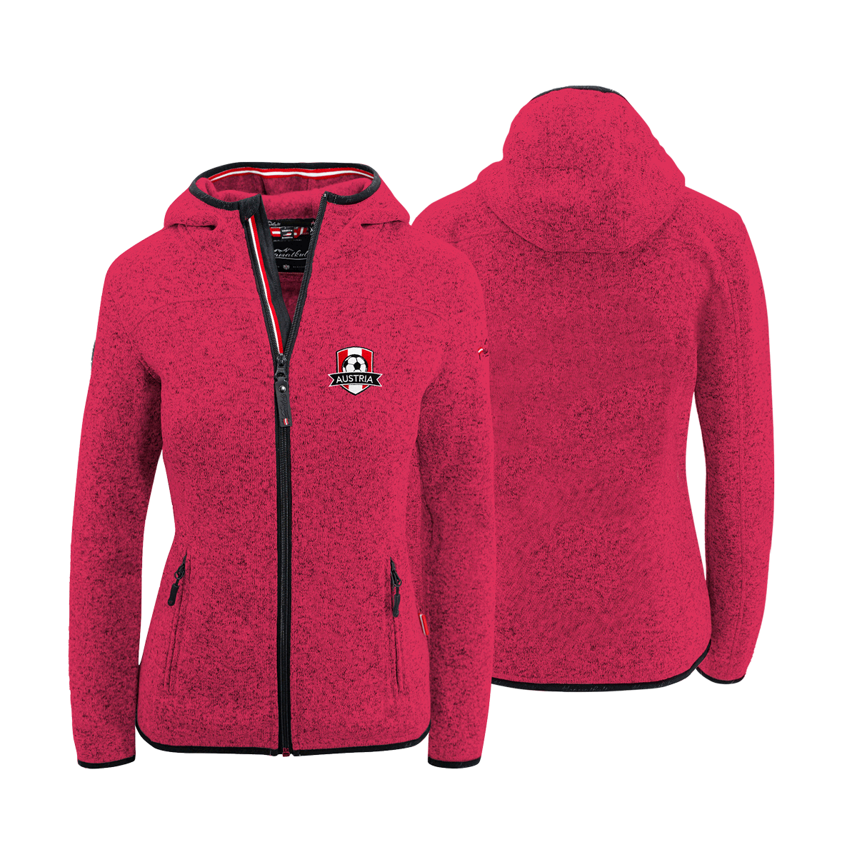Kultjacke mit Kapuze - Austria Fussball