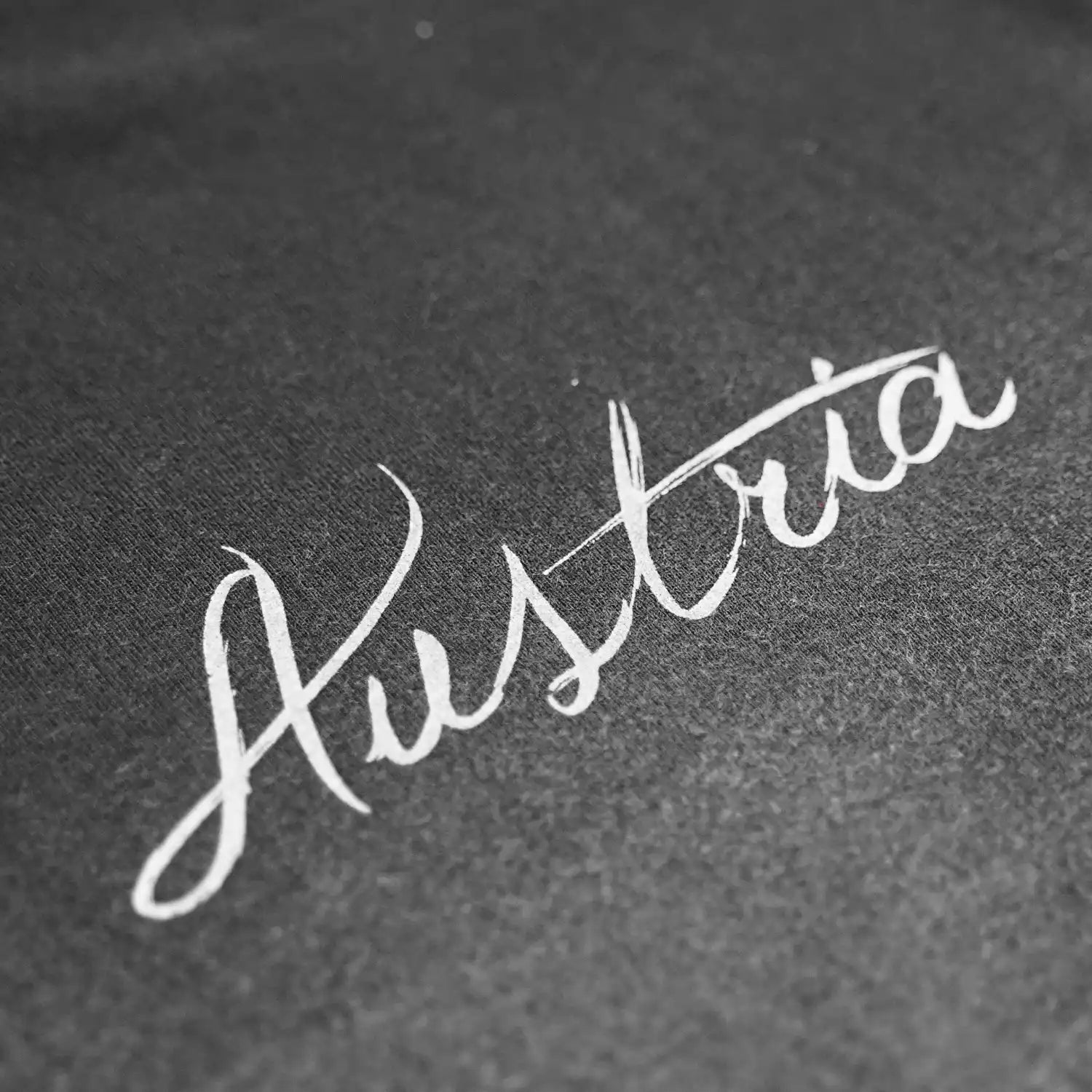 Österreich Oversize T-Shirt - Schwarz