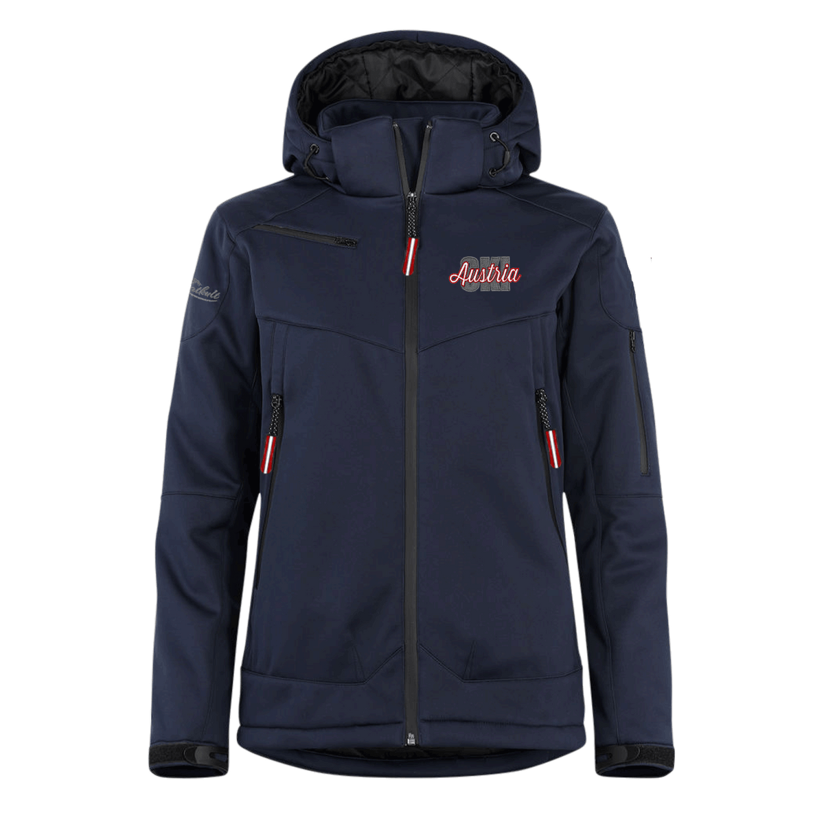 Austria Ski Damen Winterjacke dunkelblau #Farbe_Dunkelblau