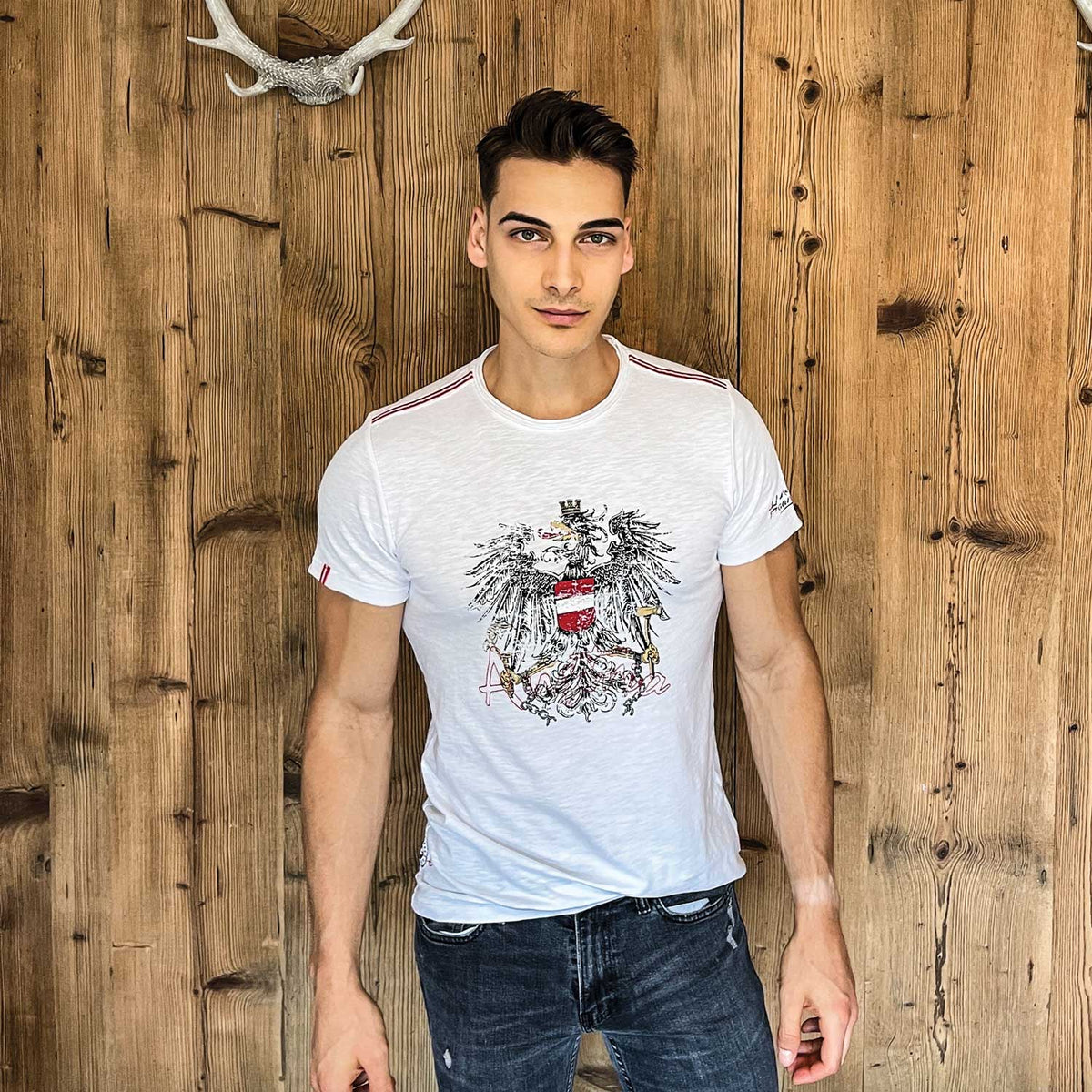 Austria T-Shirt #Farbe_Weiß
