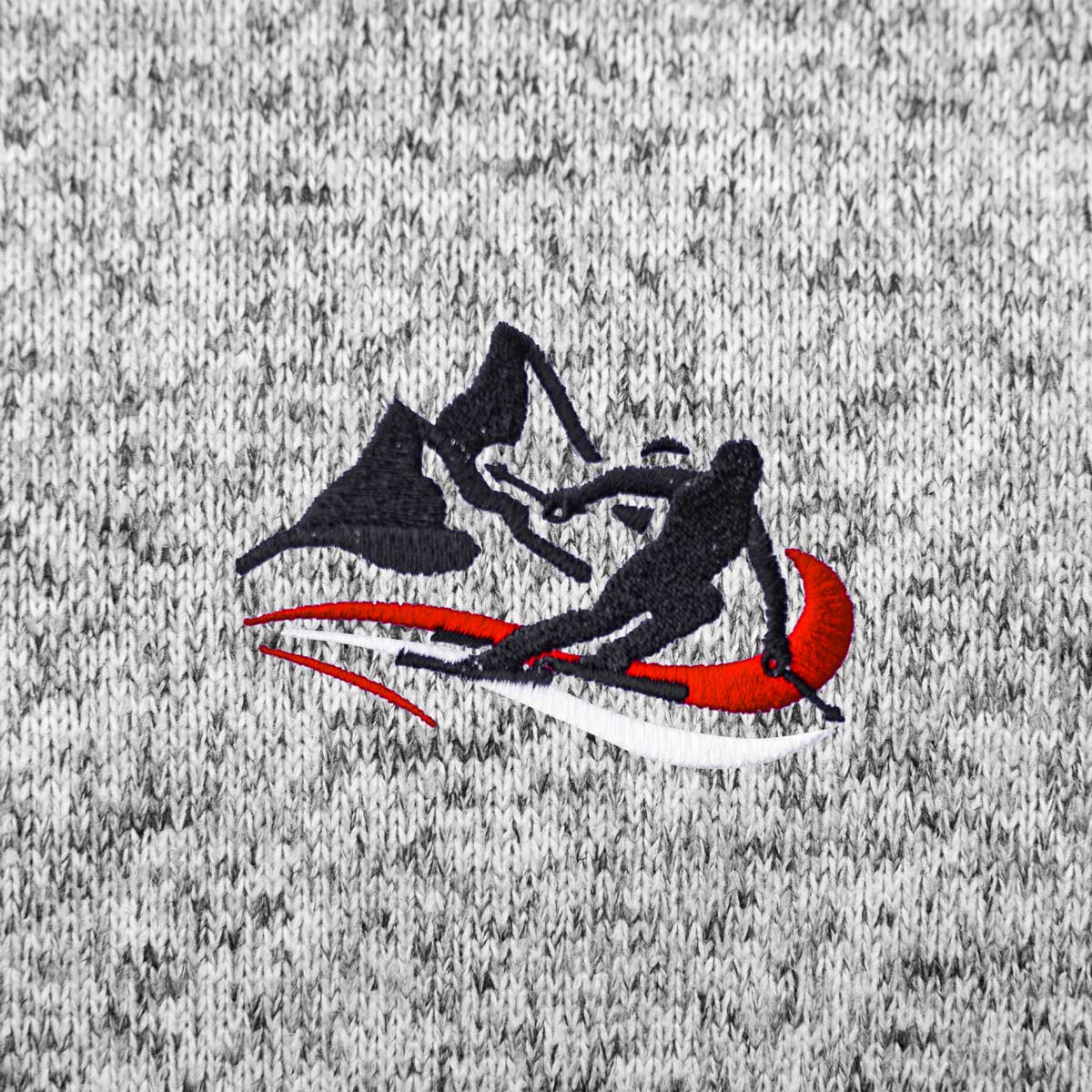 Kultjacke ohne Kapuze - Berg/Skifahrer