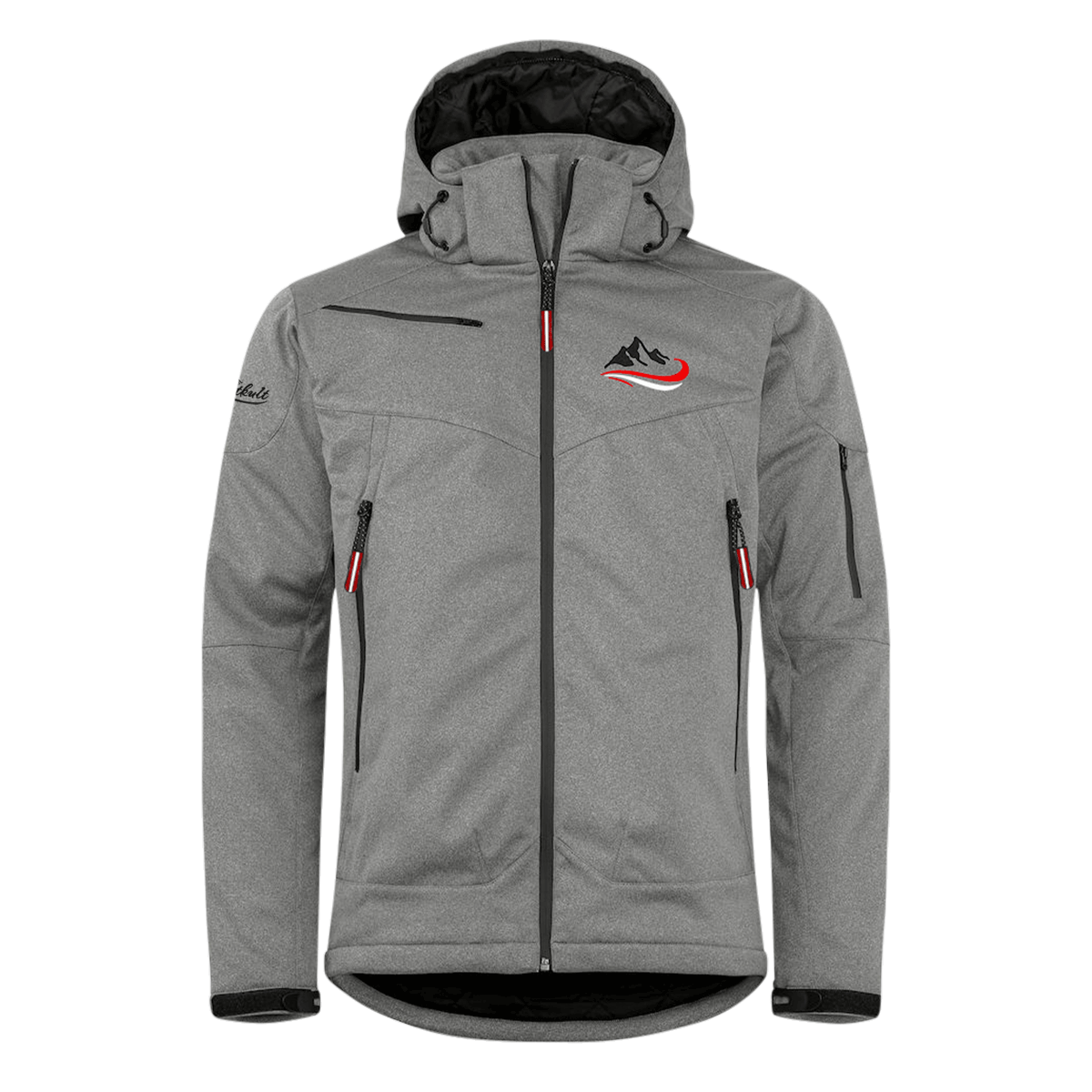 Berg Stick Winterjacke für Herren grau