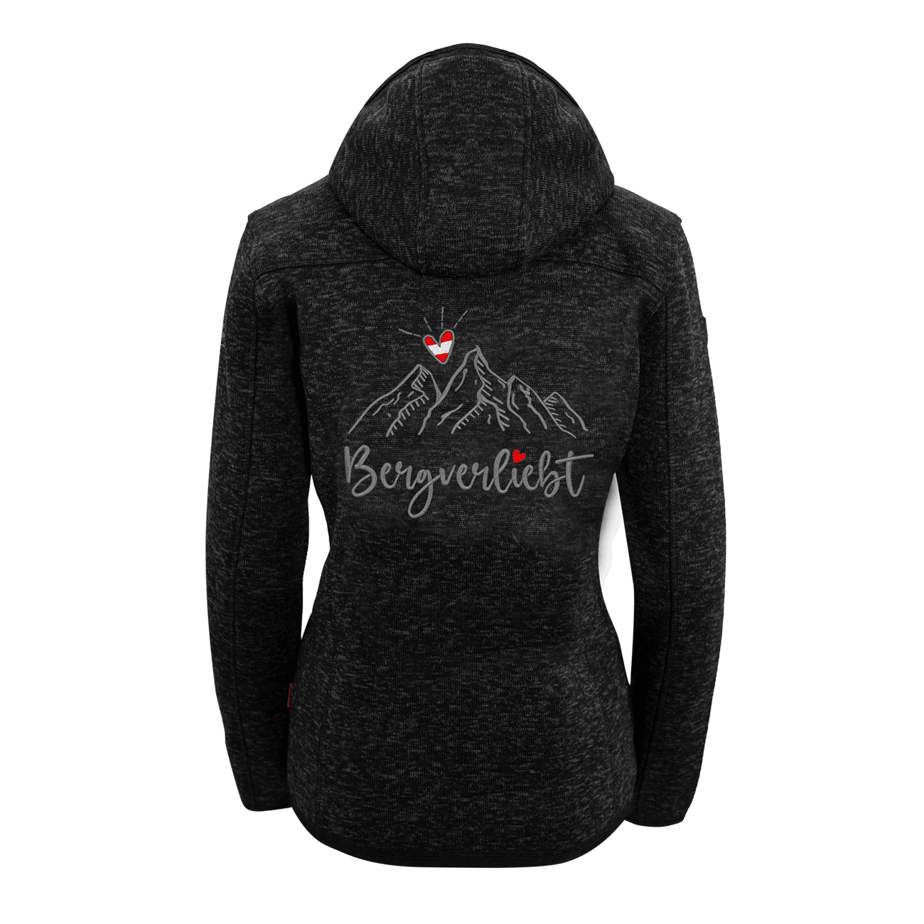 Bergverliebt Kultjacke für Damen schwarz