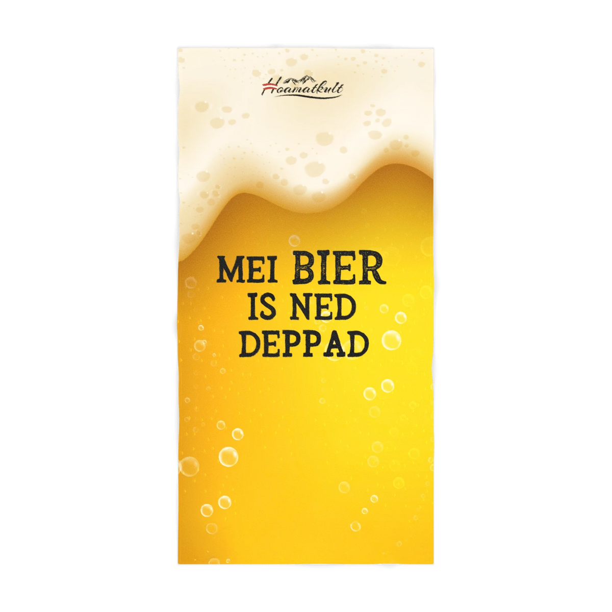 Bier Badetuch Hoamatkult