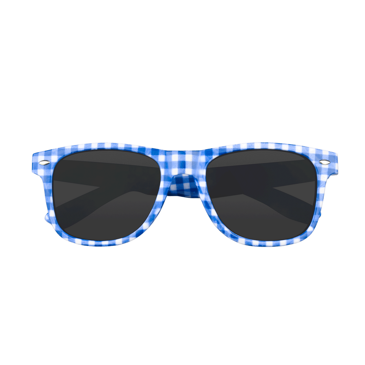 Blaue Karo Sonnenbrille Hoamatkult
