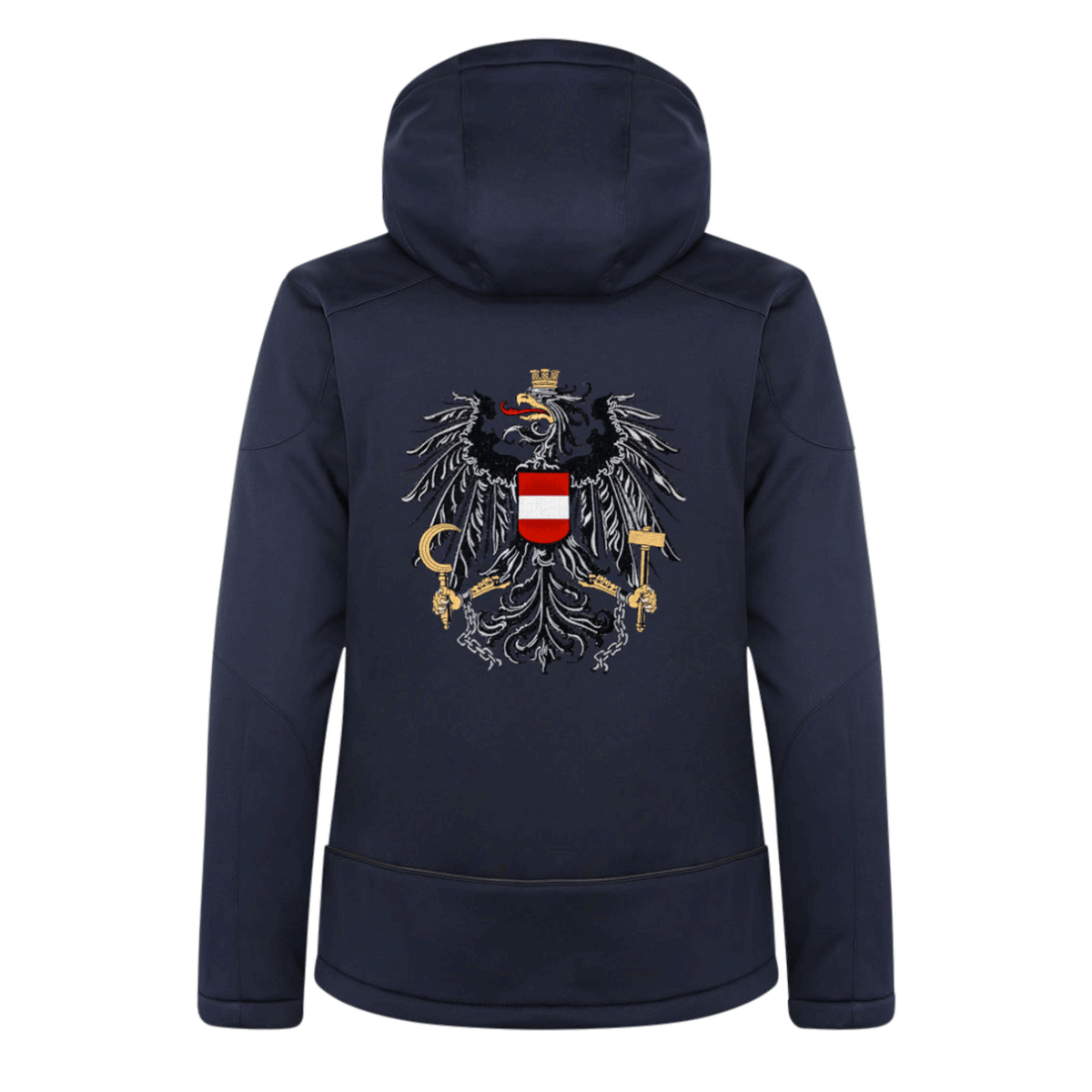 blaue Winterjacke Damen Austria