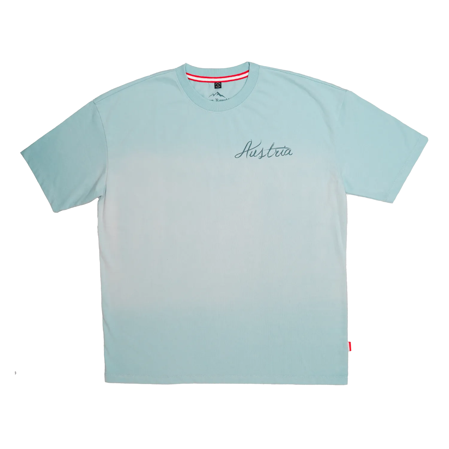 Österreich Oversize T-Shirt - Blau