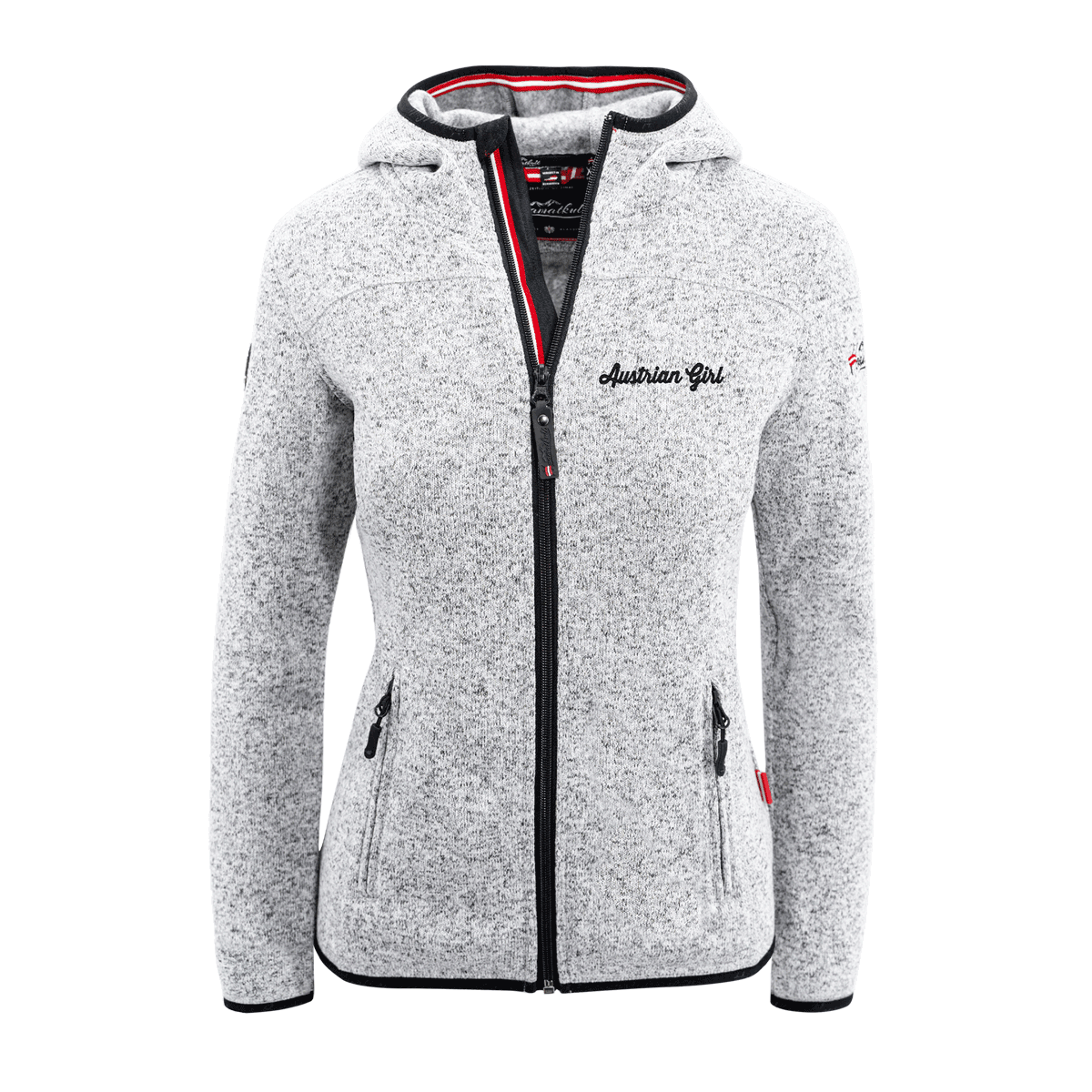 Damen Kultjacke hellgrau Austrian Girl