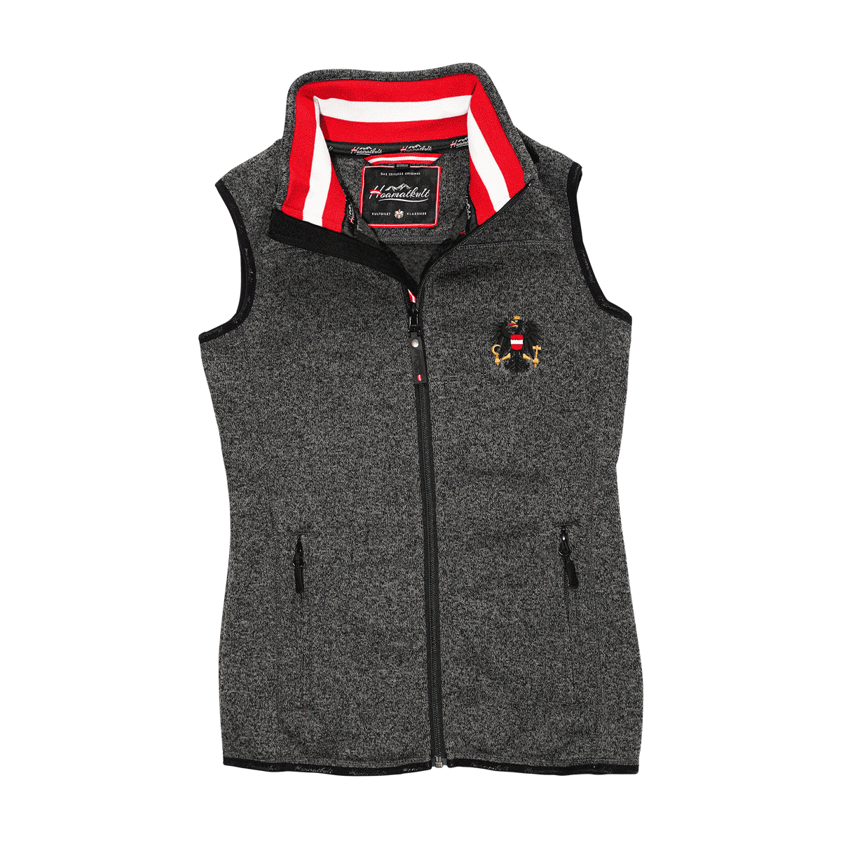 Damen Strickfleece Gilet Österreich