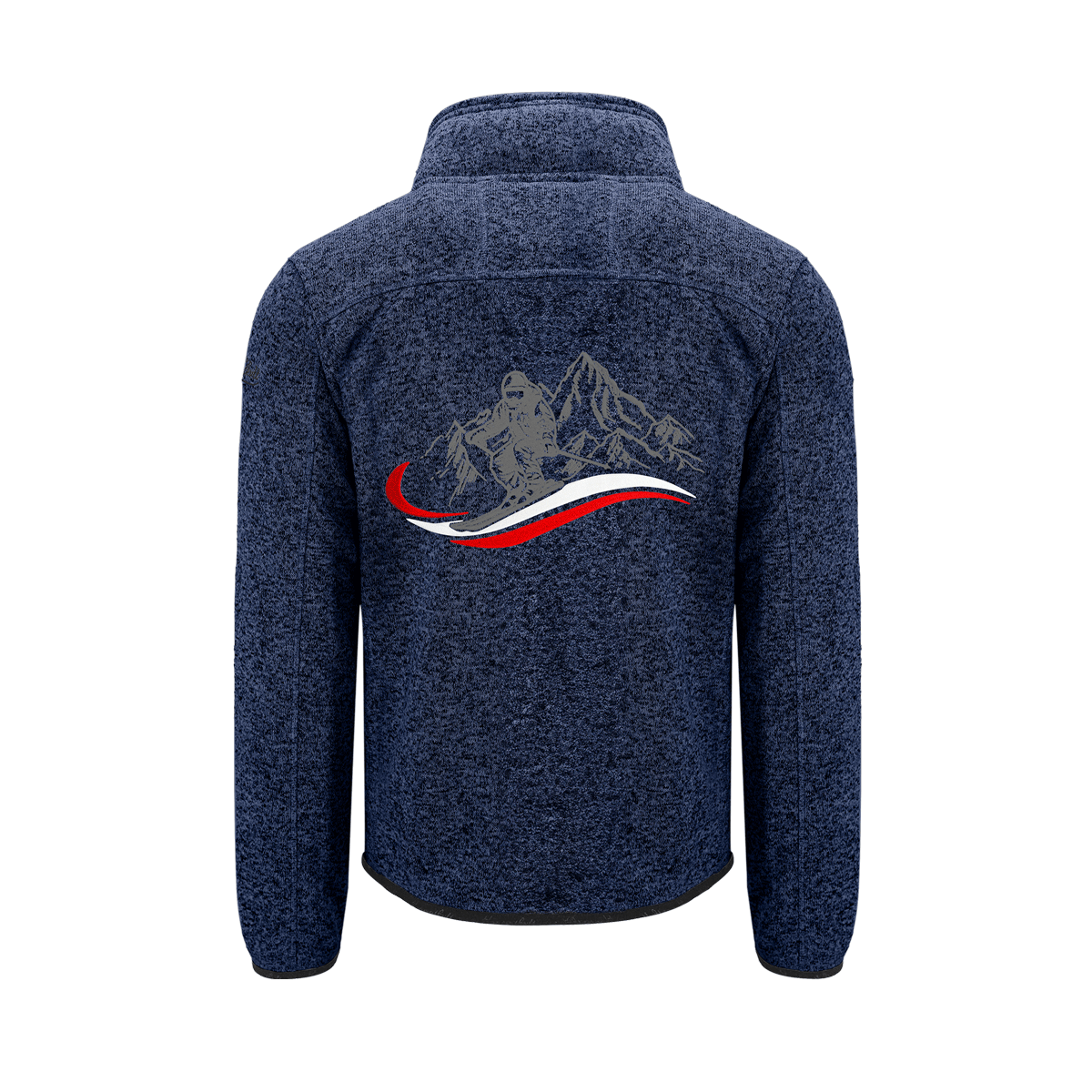 Kultjacke ohne Kapuze - Berg/Skifahrer