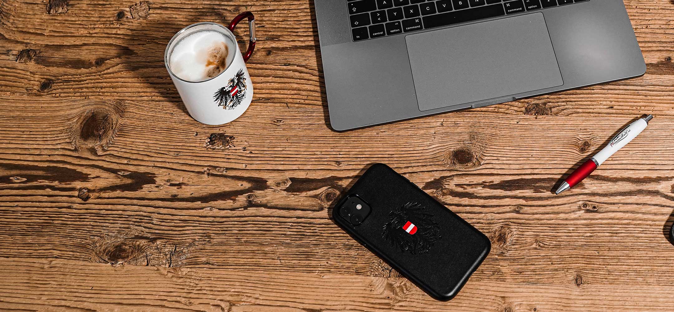 Emaille Tasse Handyhülle kaufen