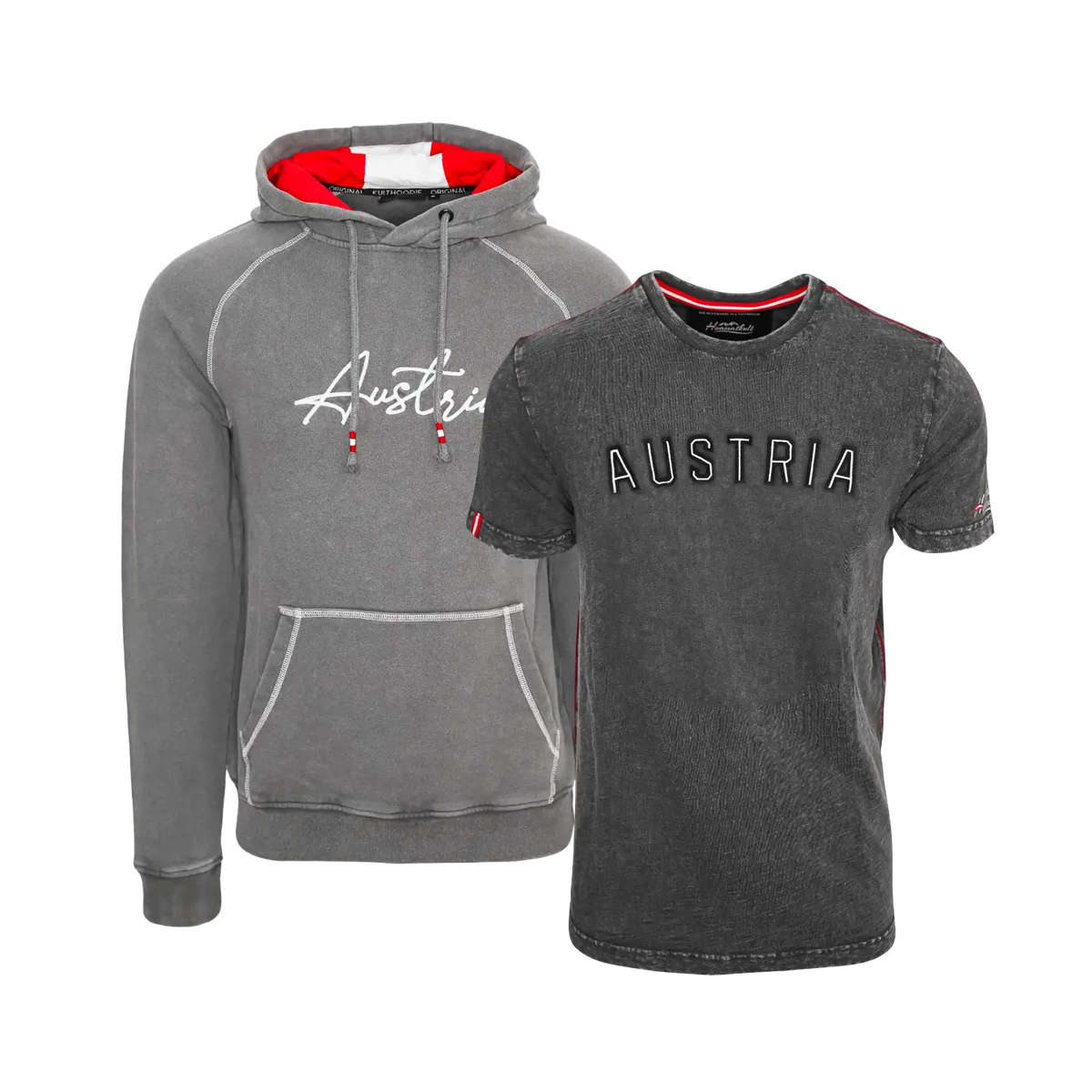 Geschenkpaket Vatertag - Austria Hoodie + Austria T-Shirt