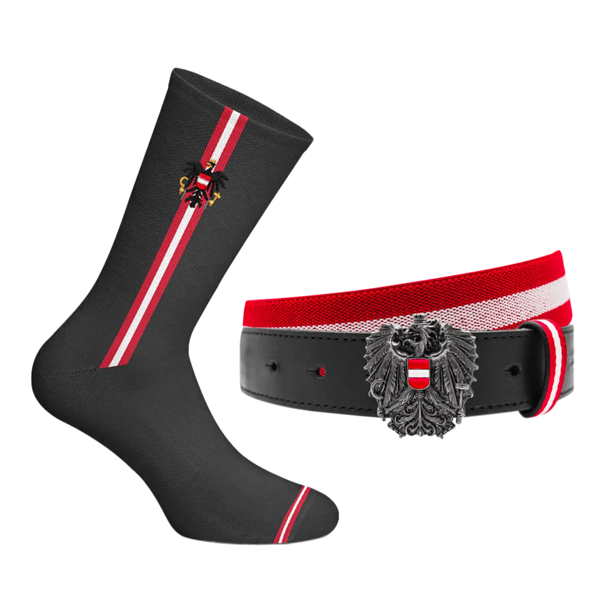 Geschenkpaket Vatertag - Gürtel & Socken