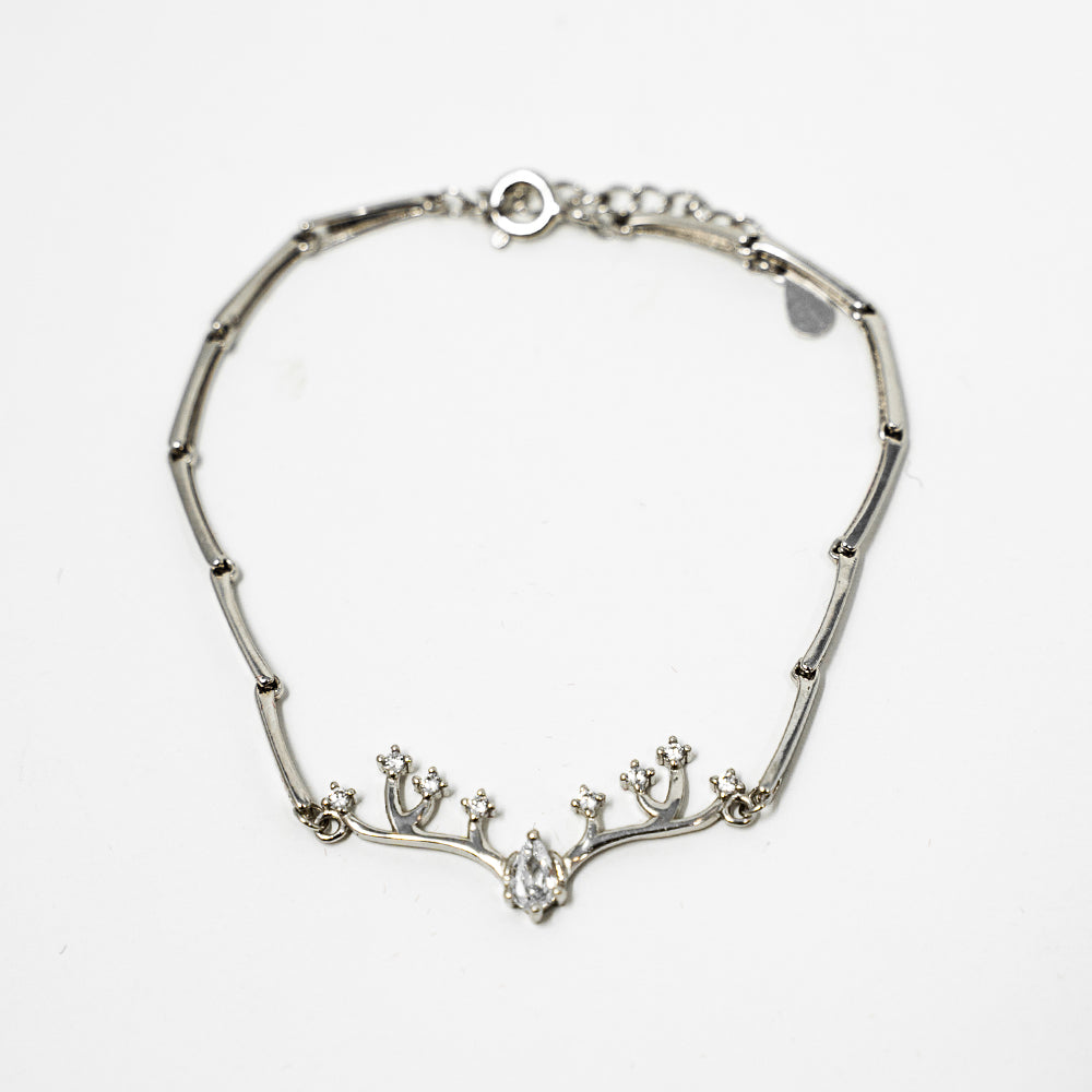 Geweih Armband Silber Hoamatkult