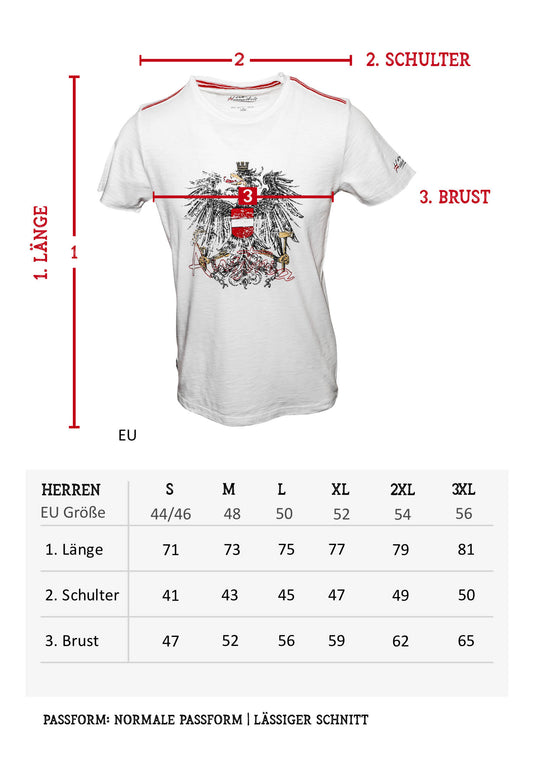 3D Adler T-Shirt - Schwarz