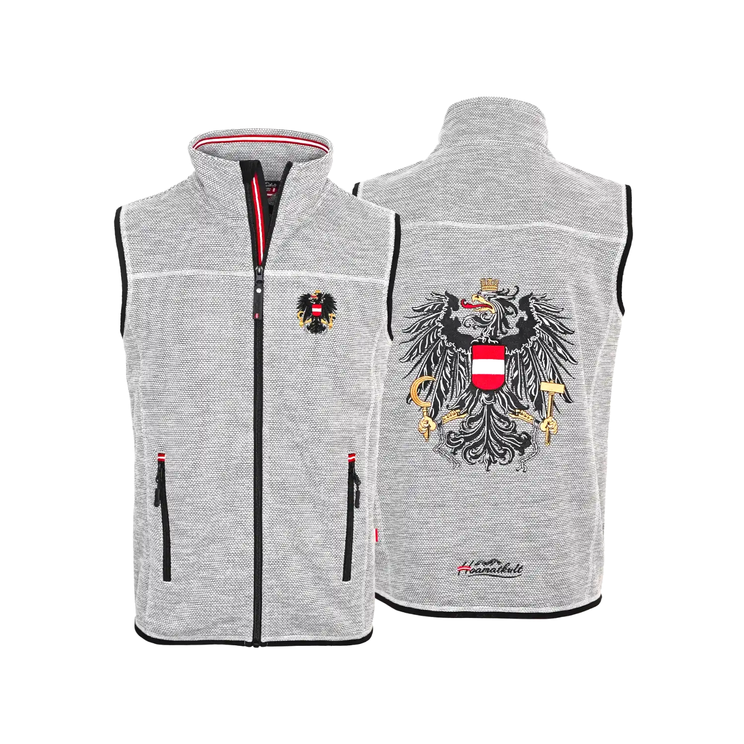 Österreich Adler Kultgilet - Dobby Fleece
