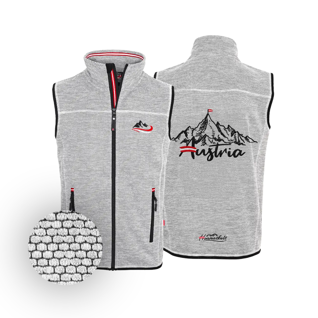 Berg Austria Kultgilet - Dobby Fleece