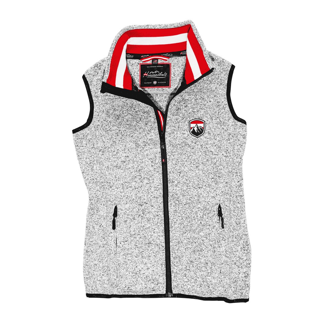 Herren Gilet Berg Wappen