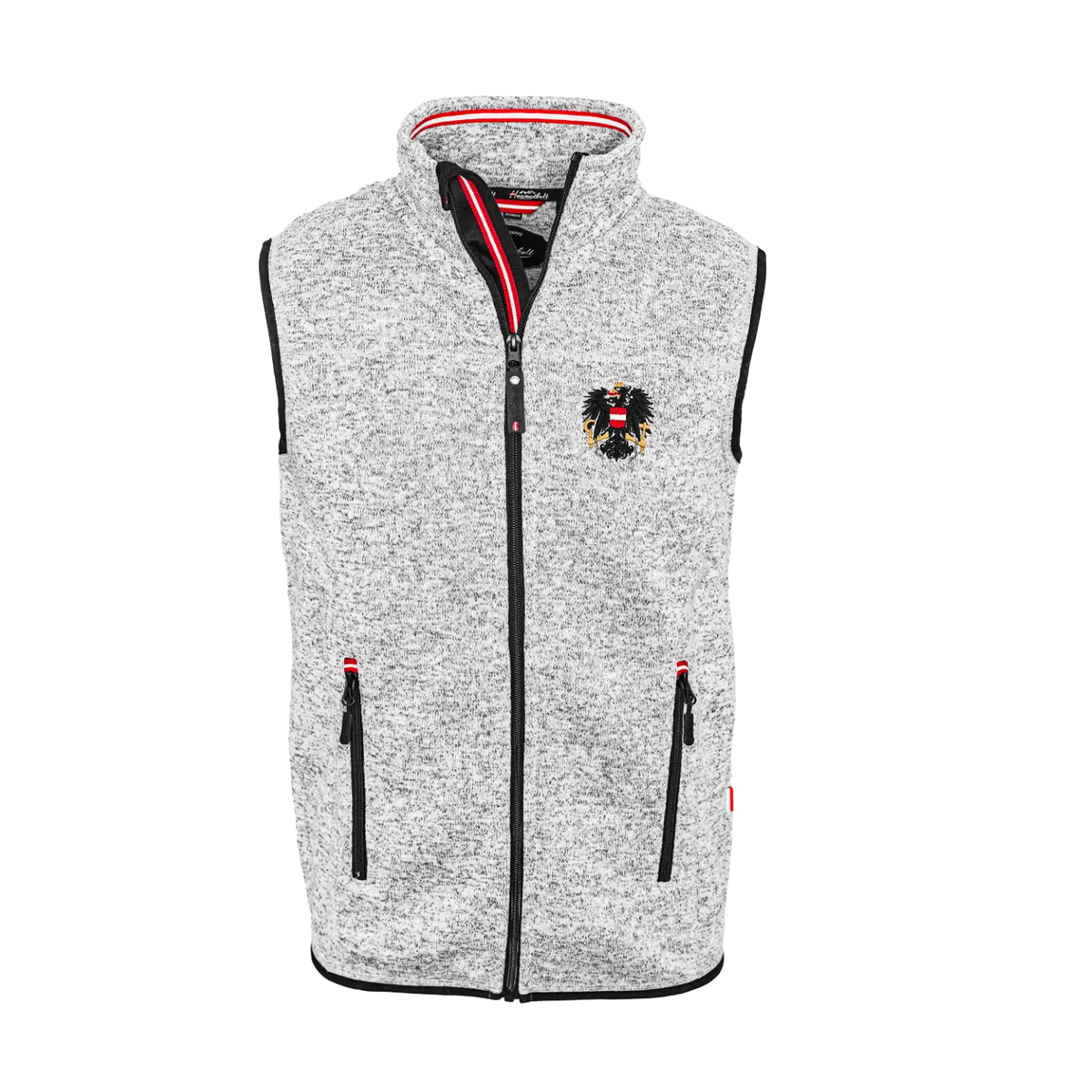Herren Kultgilet hellgrau Österreich Adler #Farbe_Hellgrau