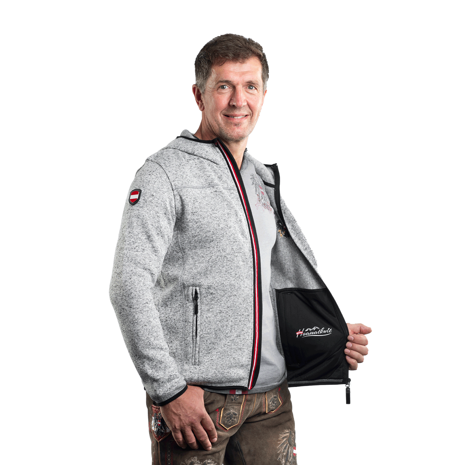 Herren Weste Hoamatkult