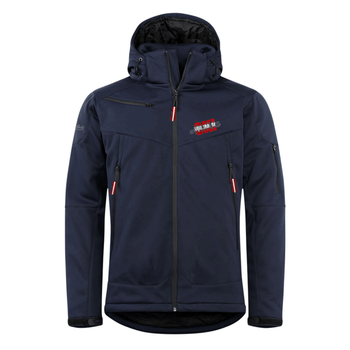 Herren Winterjacke navy mit Austria Ski Stickerei #Farbe_Dunkelblau