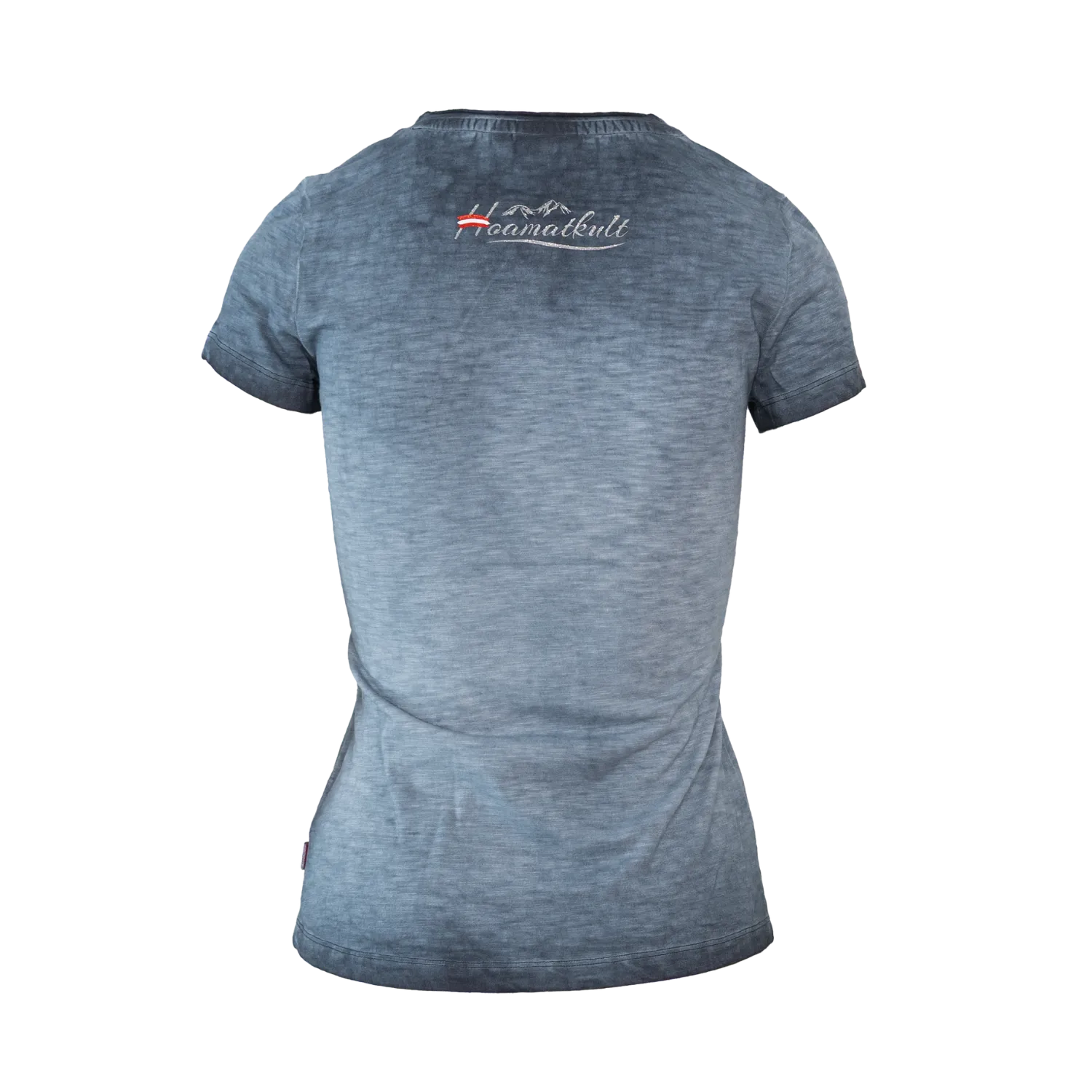 Austrian Girl Glitzer T-Shirt - Granitblau