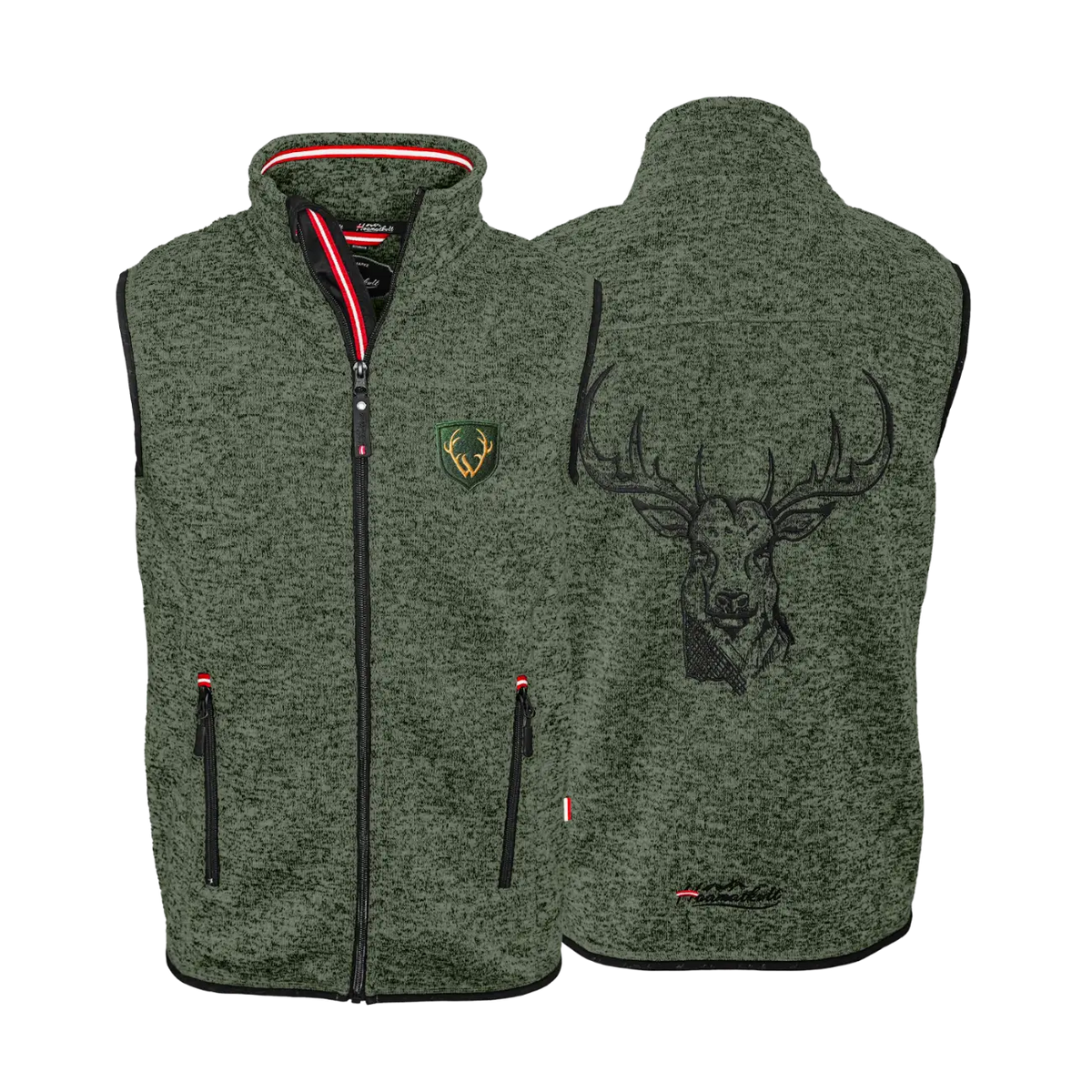 Hoamatkult Herren Kultgilet dunkelgrün #Farbe_Dunkelgrün