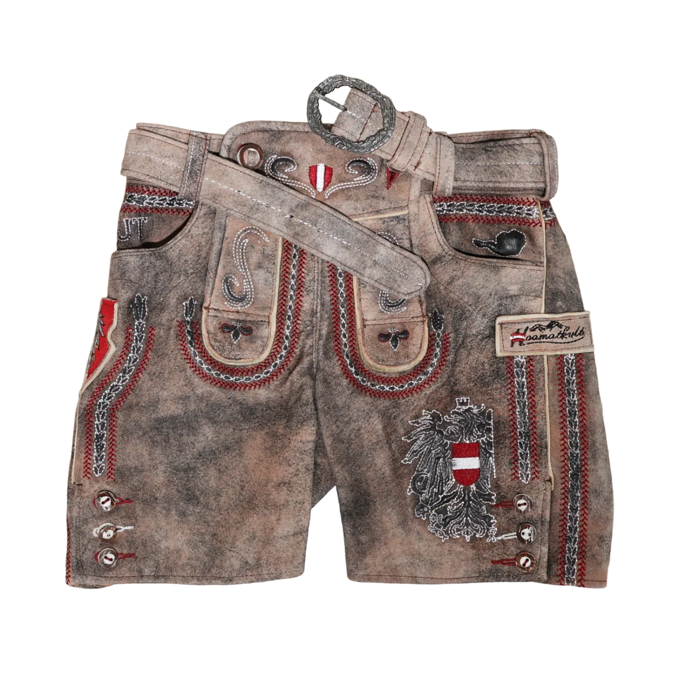 Hoamatkult Kinder Lederhose Österreich Adler