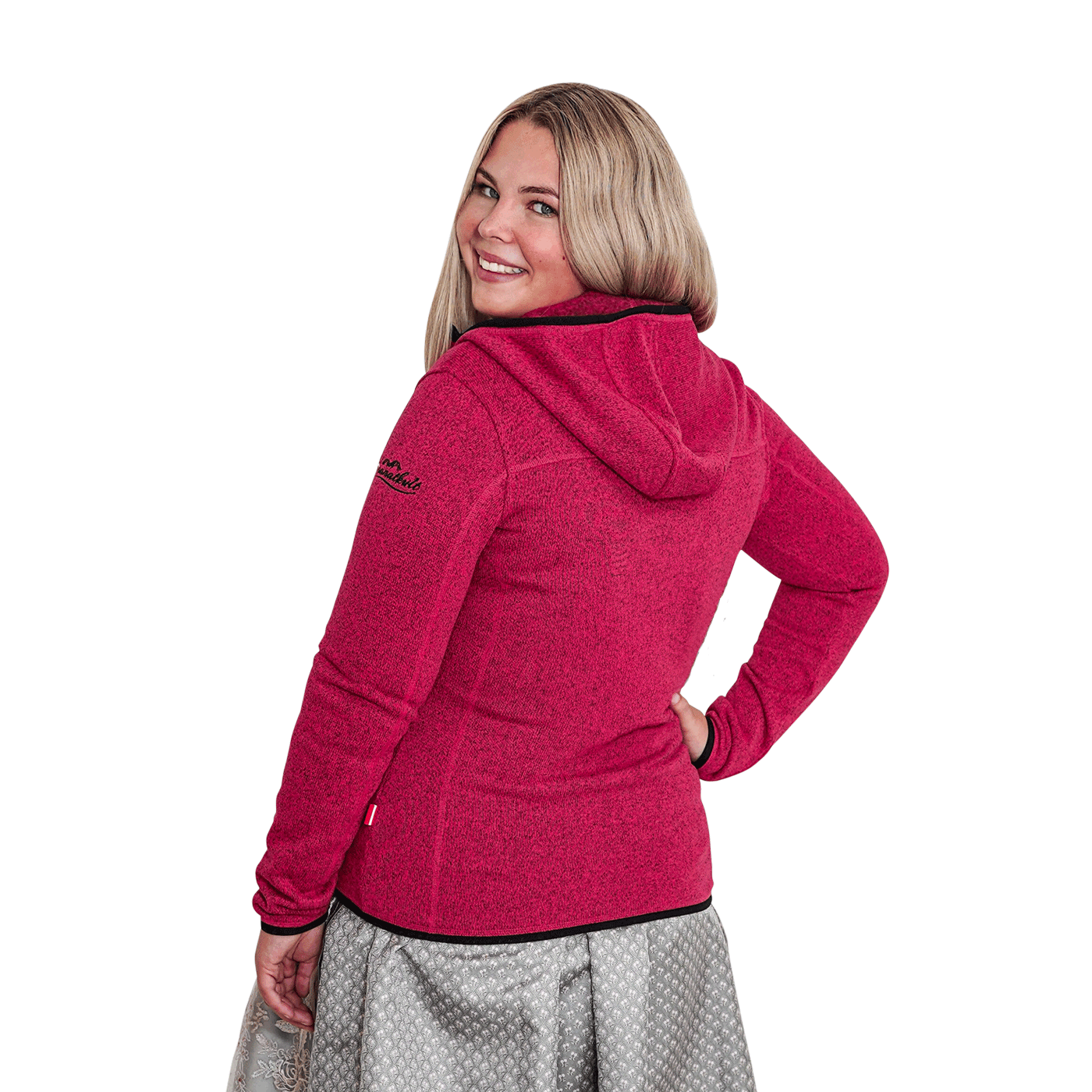 Hoamatkult Kultjacke rot Damen