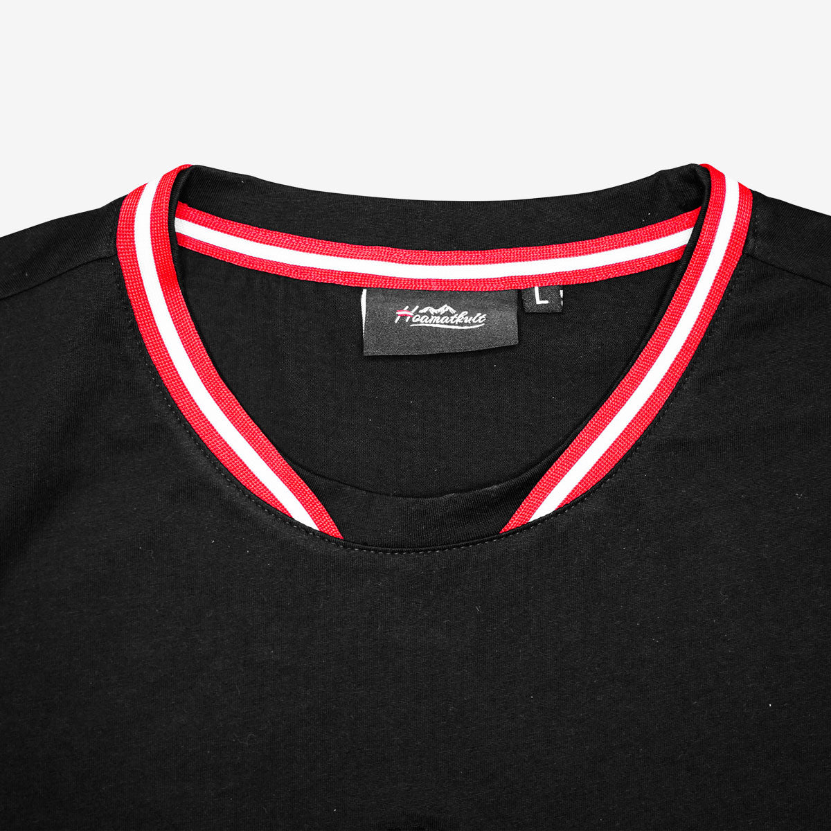 Kult T-Shirt Hoamatkult - Schwarz