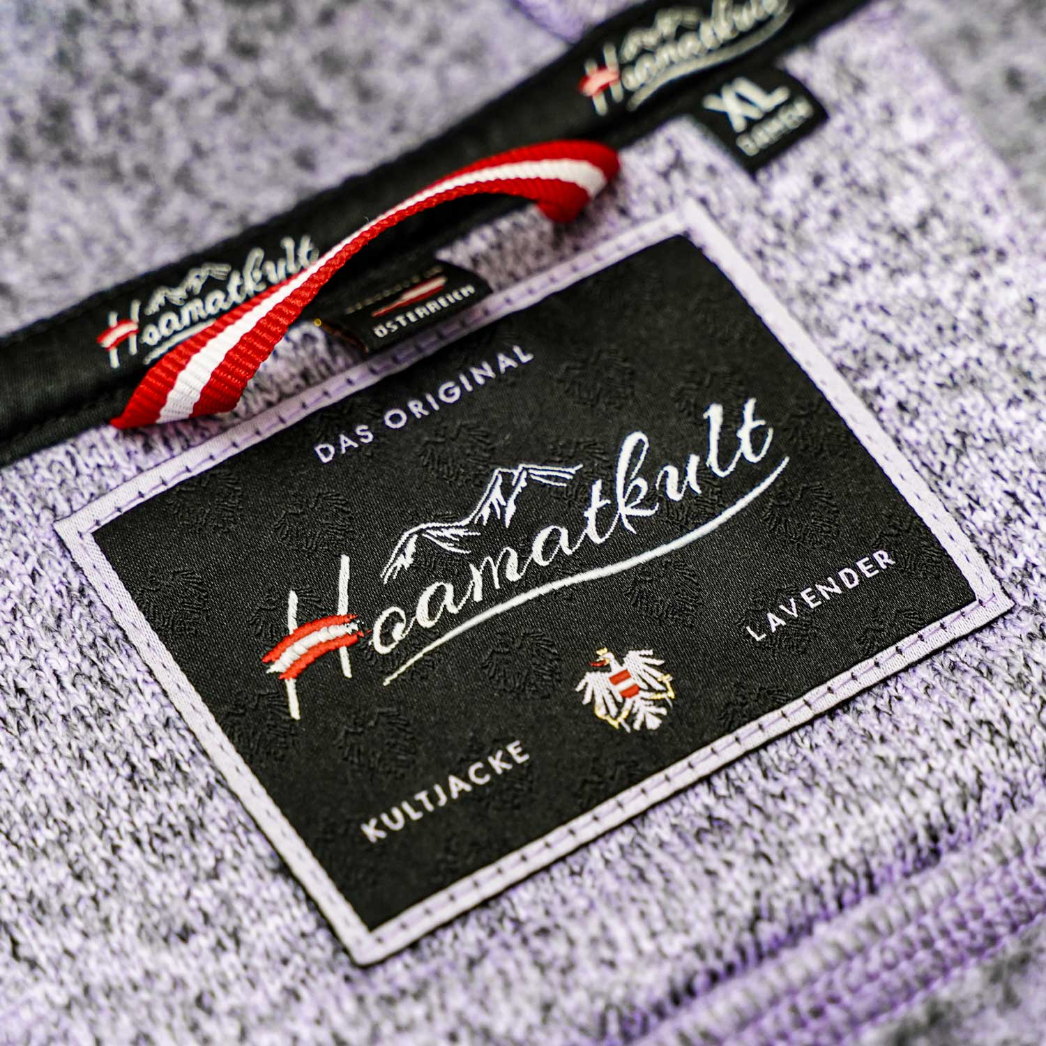 Hoamatkult Label lila Kultjacke
