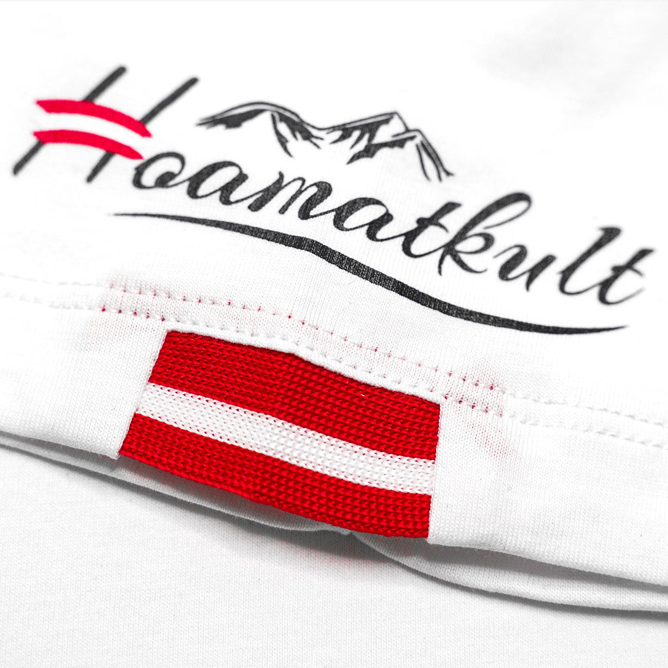 Österreich Kult T-Shirt - Weiss