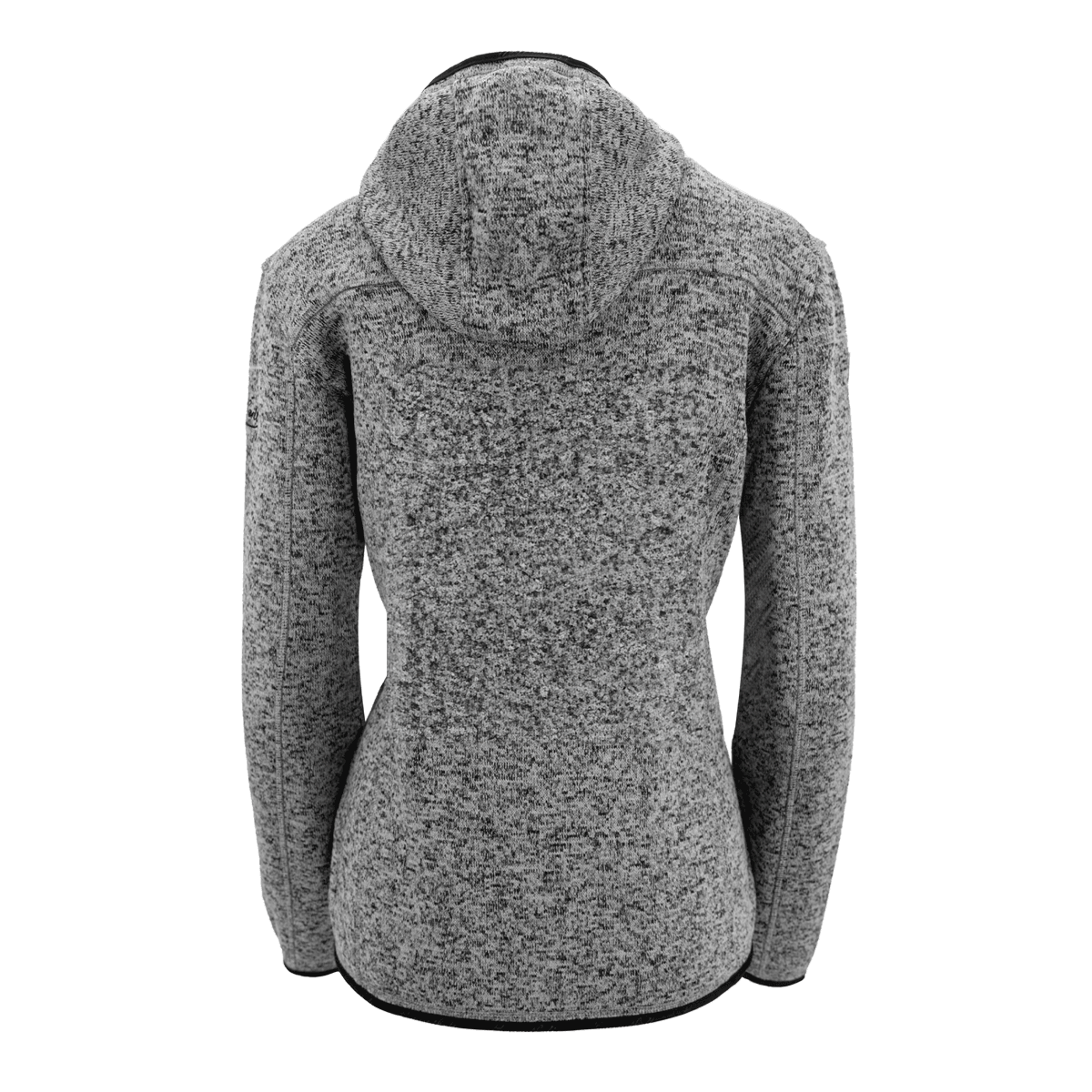 Hoamatkult Strickfleece Jacke für Damen anthrazit