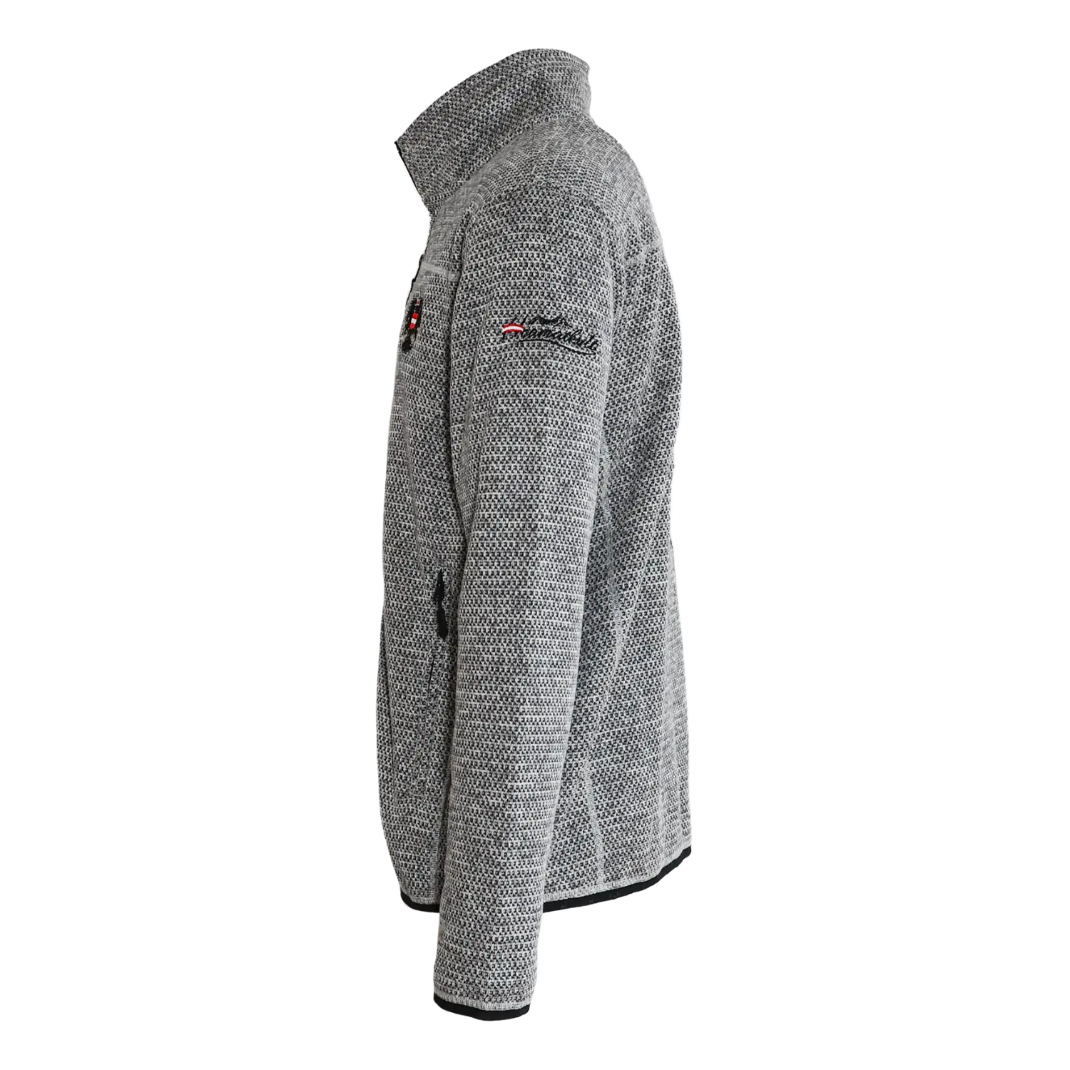 Österreich Kultjacke ohne Kapuze - Strickoptik