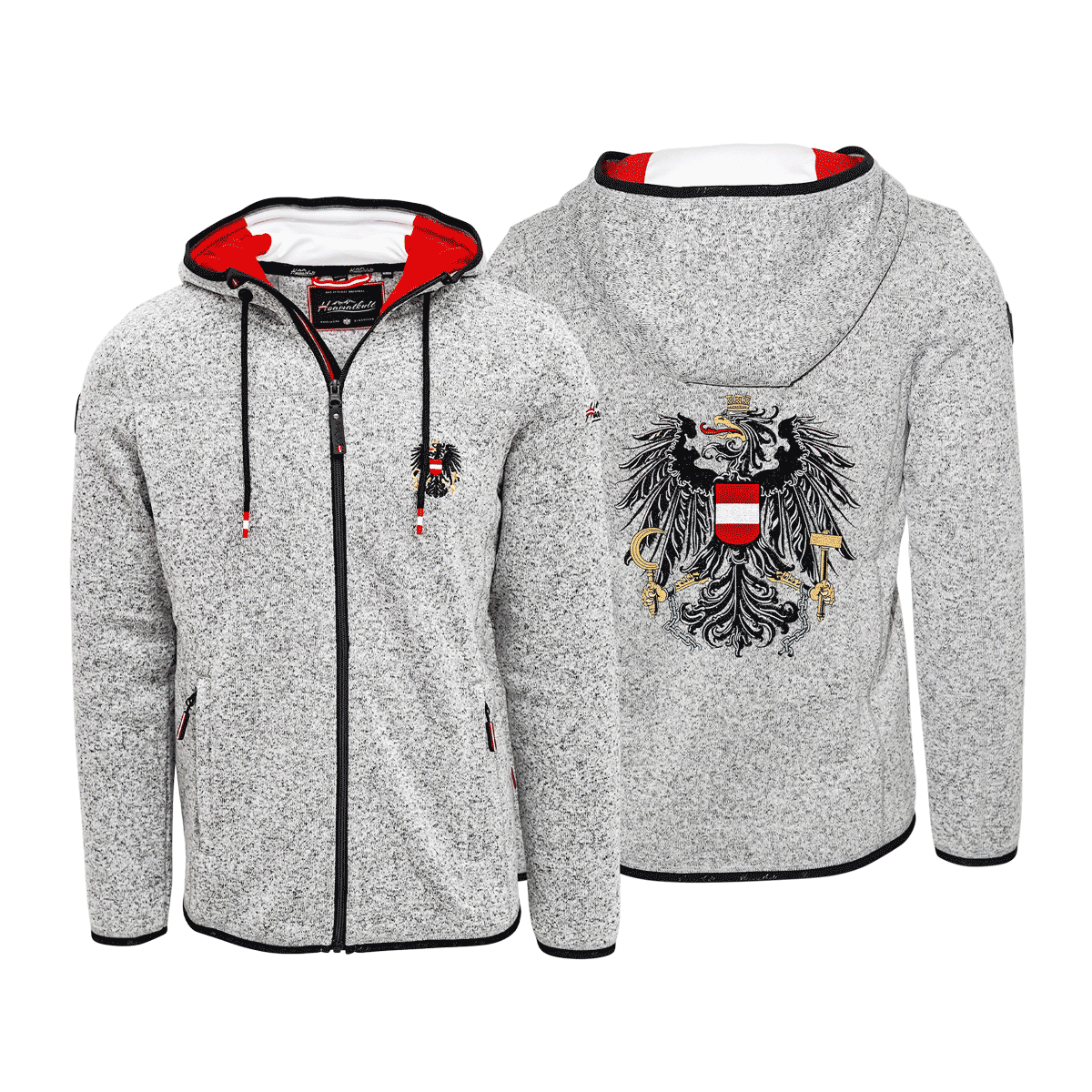 Österreich Adler Kultjacke - Hoodie