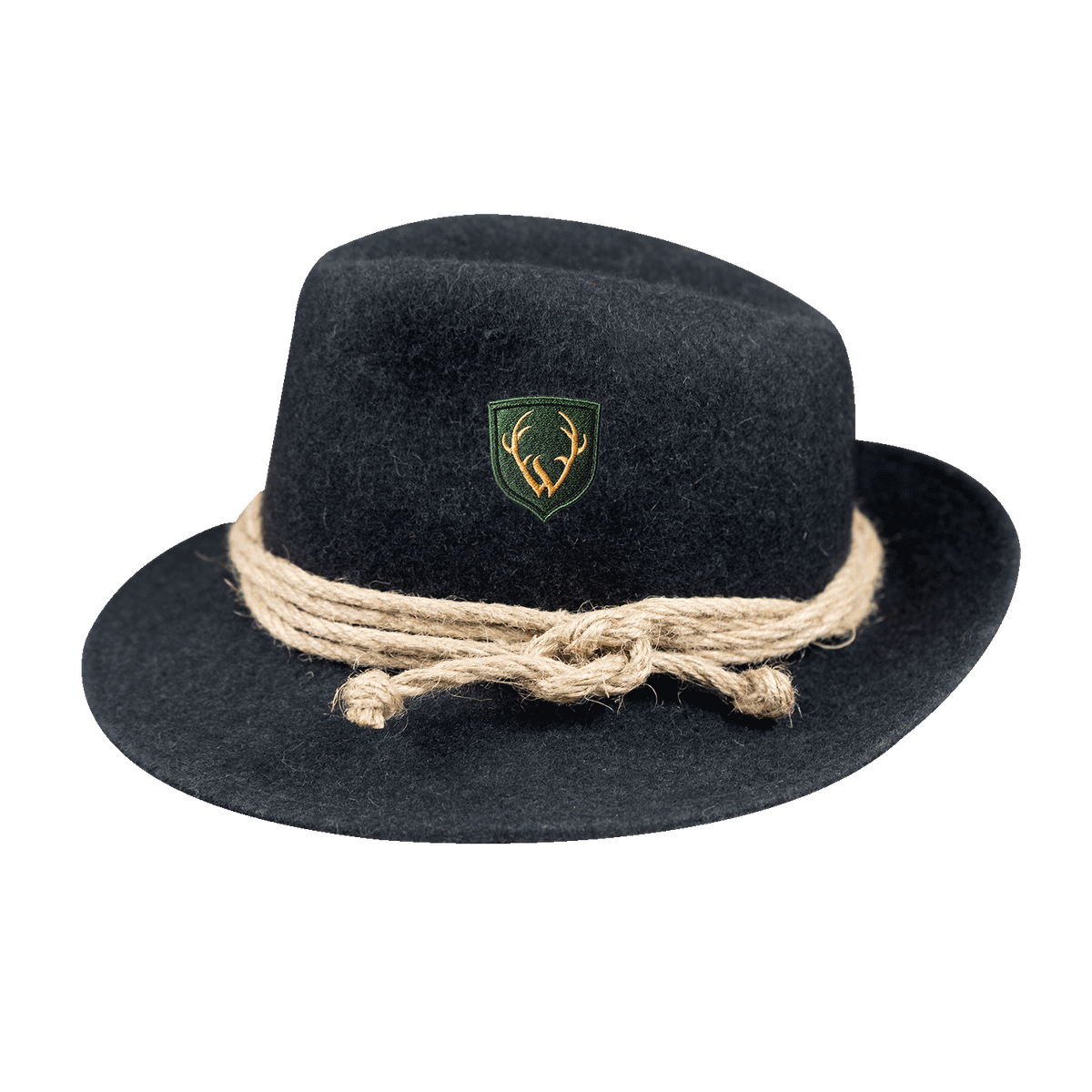 Jäger Hut Wüdara Stickerei