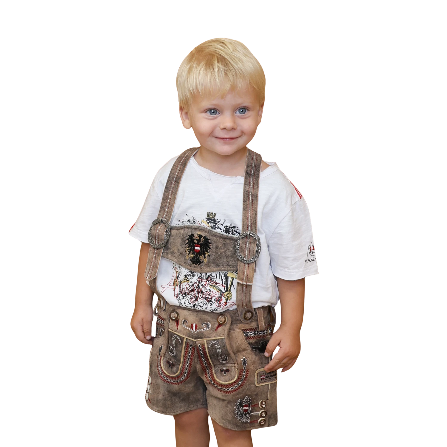 Kinder Lederhose Österreich Adler