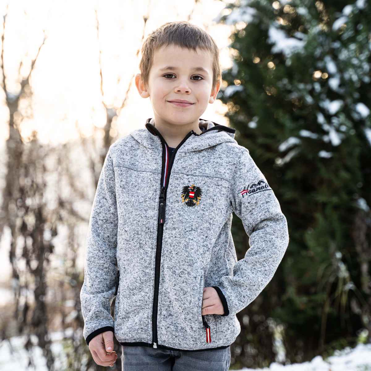 Kinder Österreich Jacke