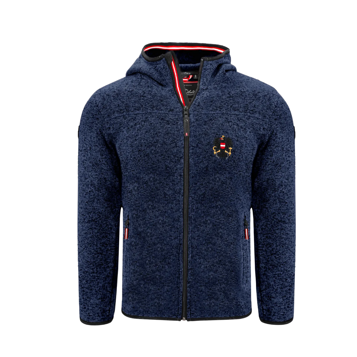 Kinder Kultjacke mit Österreich Adler - Dunkelblau