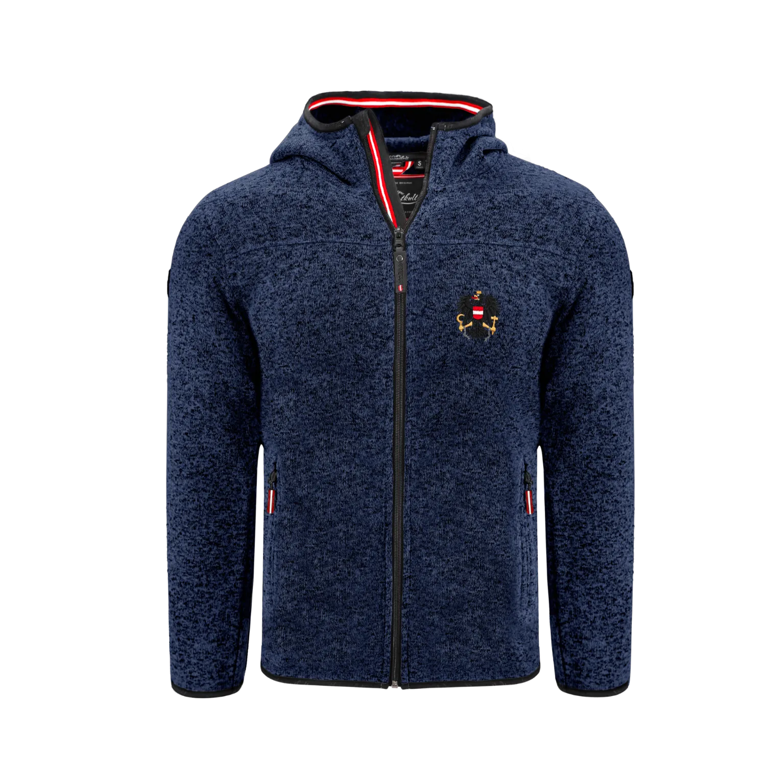 Kinder Kultjacke mit Österreich Adler - Dunkelblau