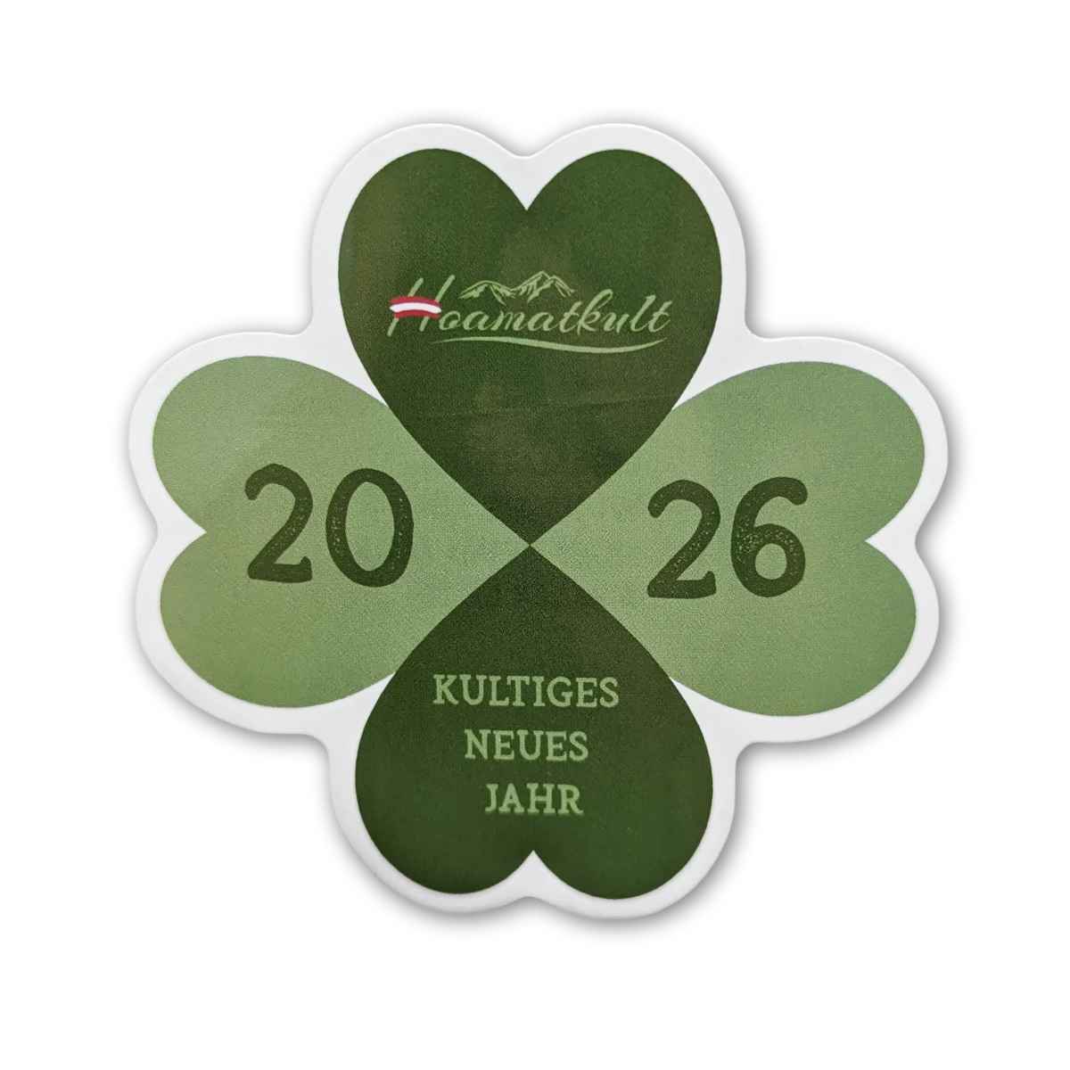 Kleeblatt Sticker Hoamatkult